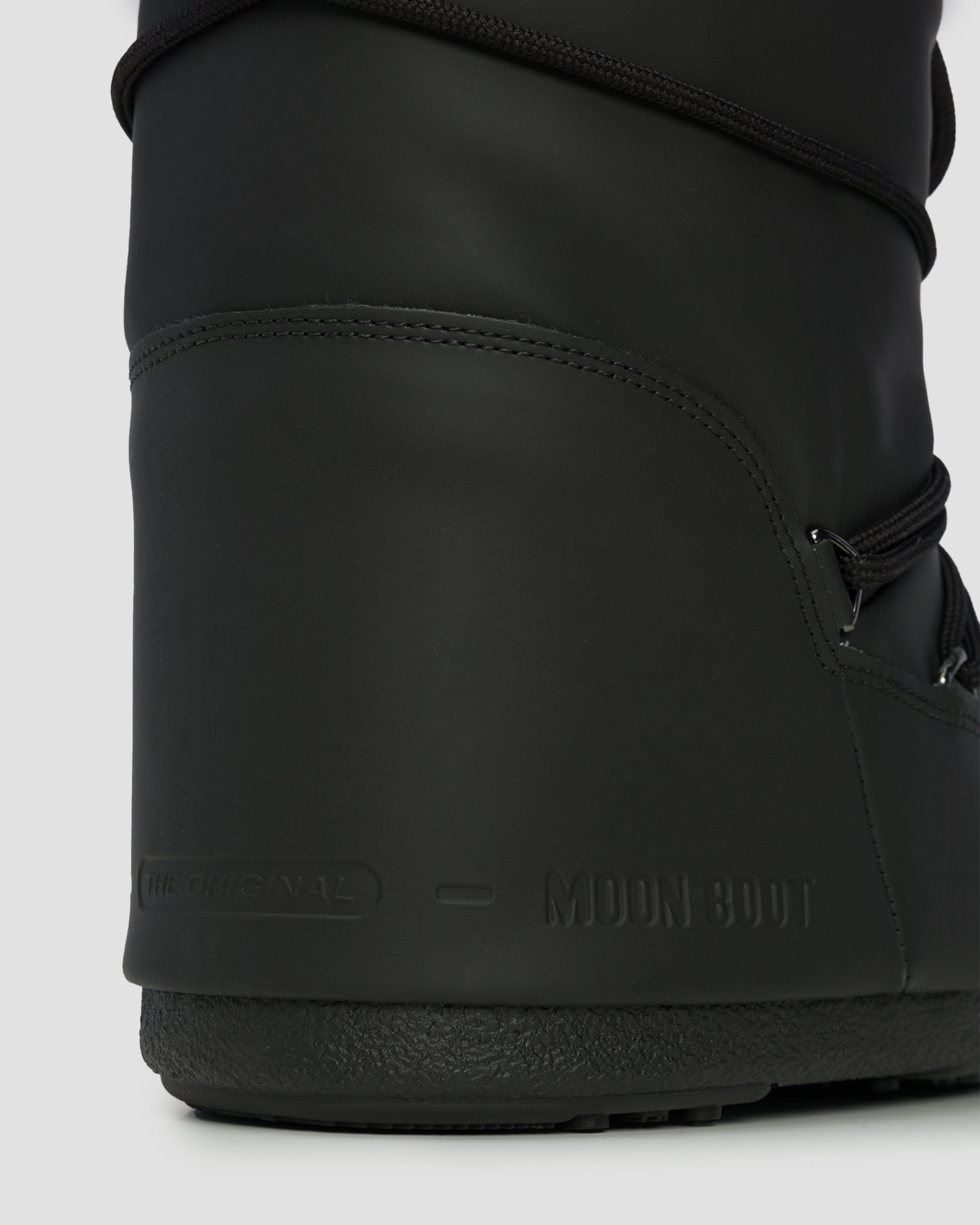 Czarne śniegowce damskie Moon Boot Icon Rubber