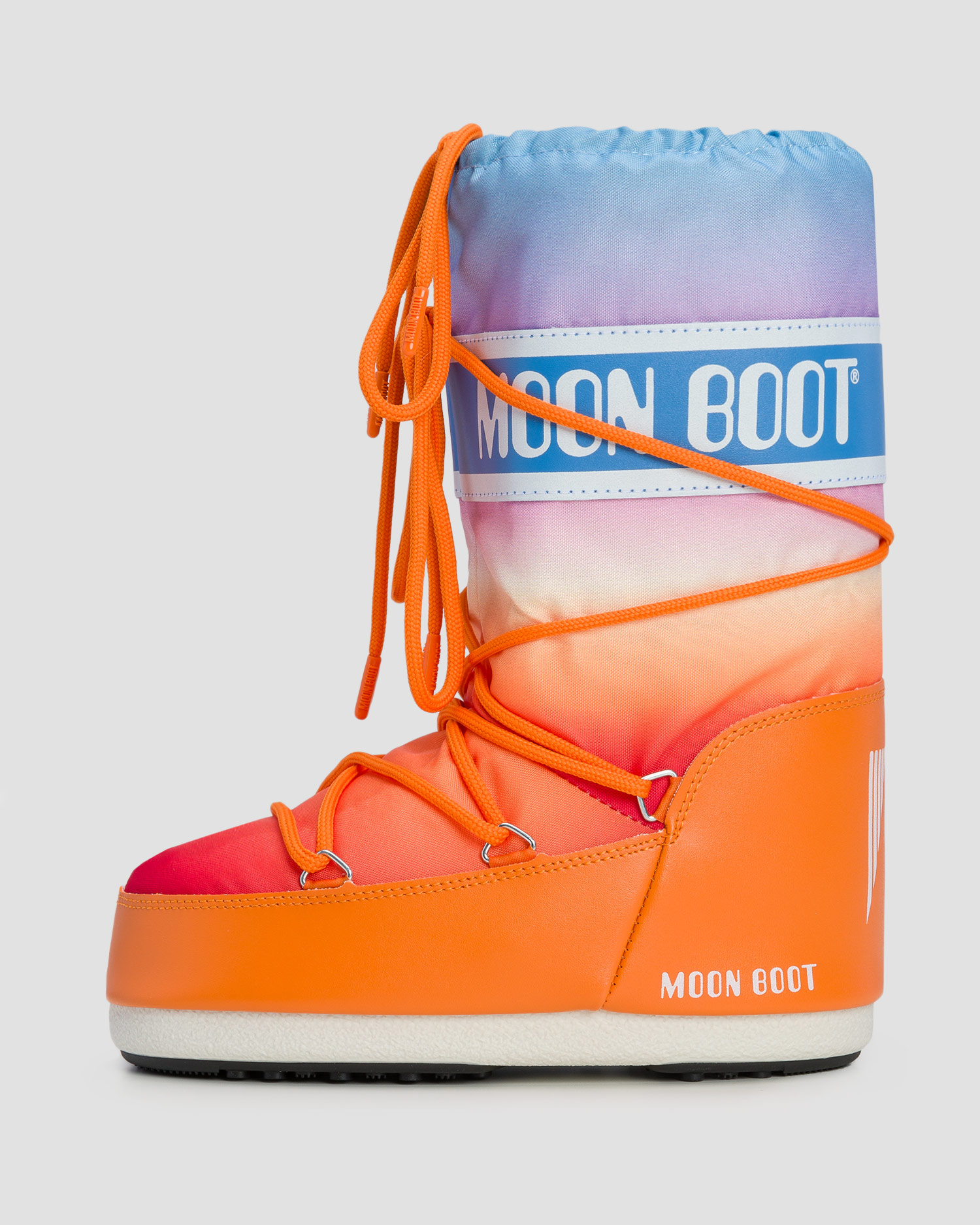 Czarne śniegowce damskie Moon Boot Icon Rubber