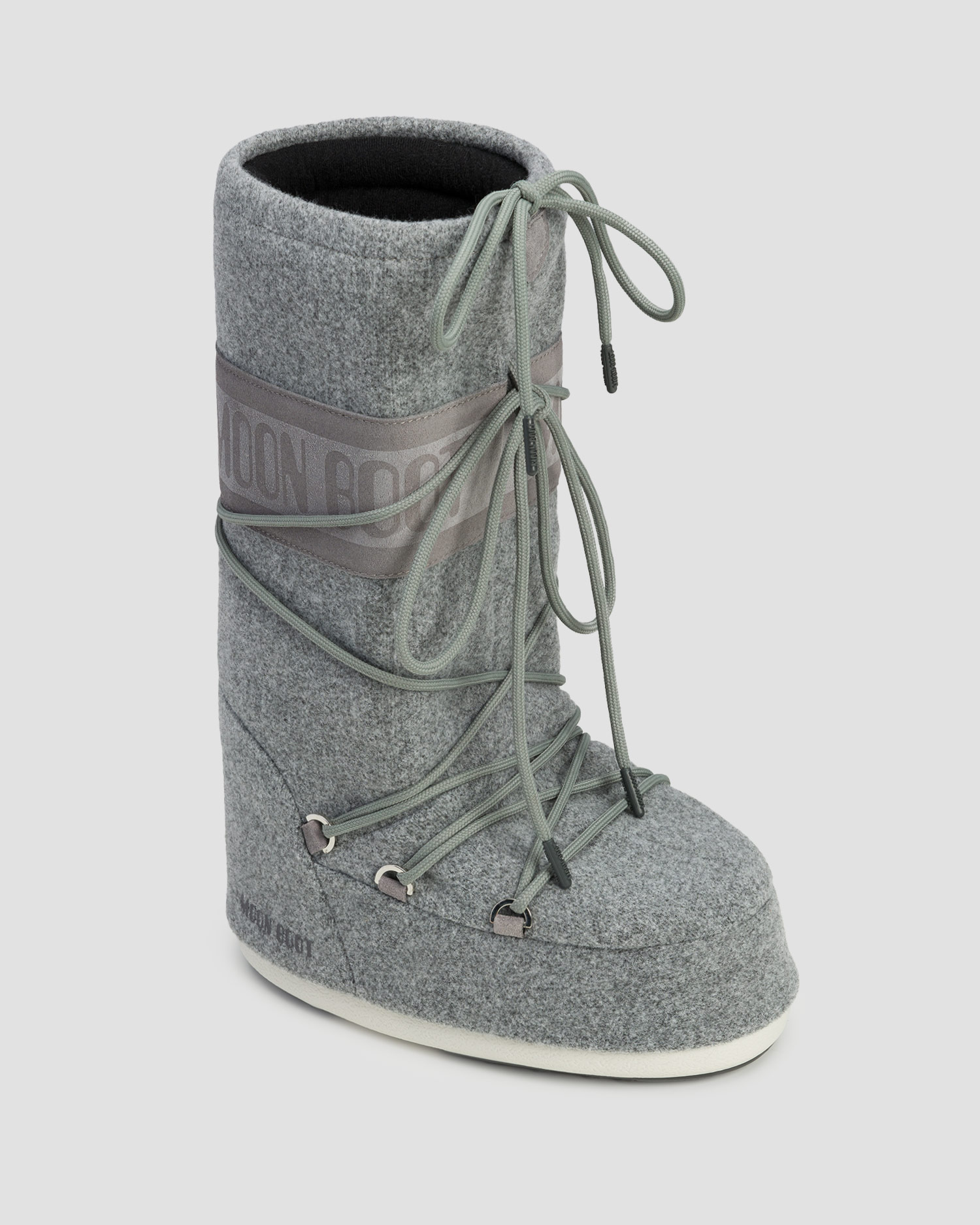 Šedé sněhule Moon Boot Icon Felt