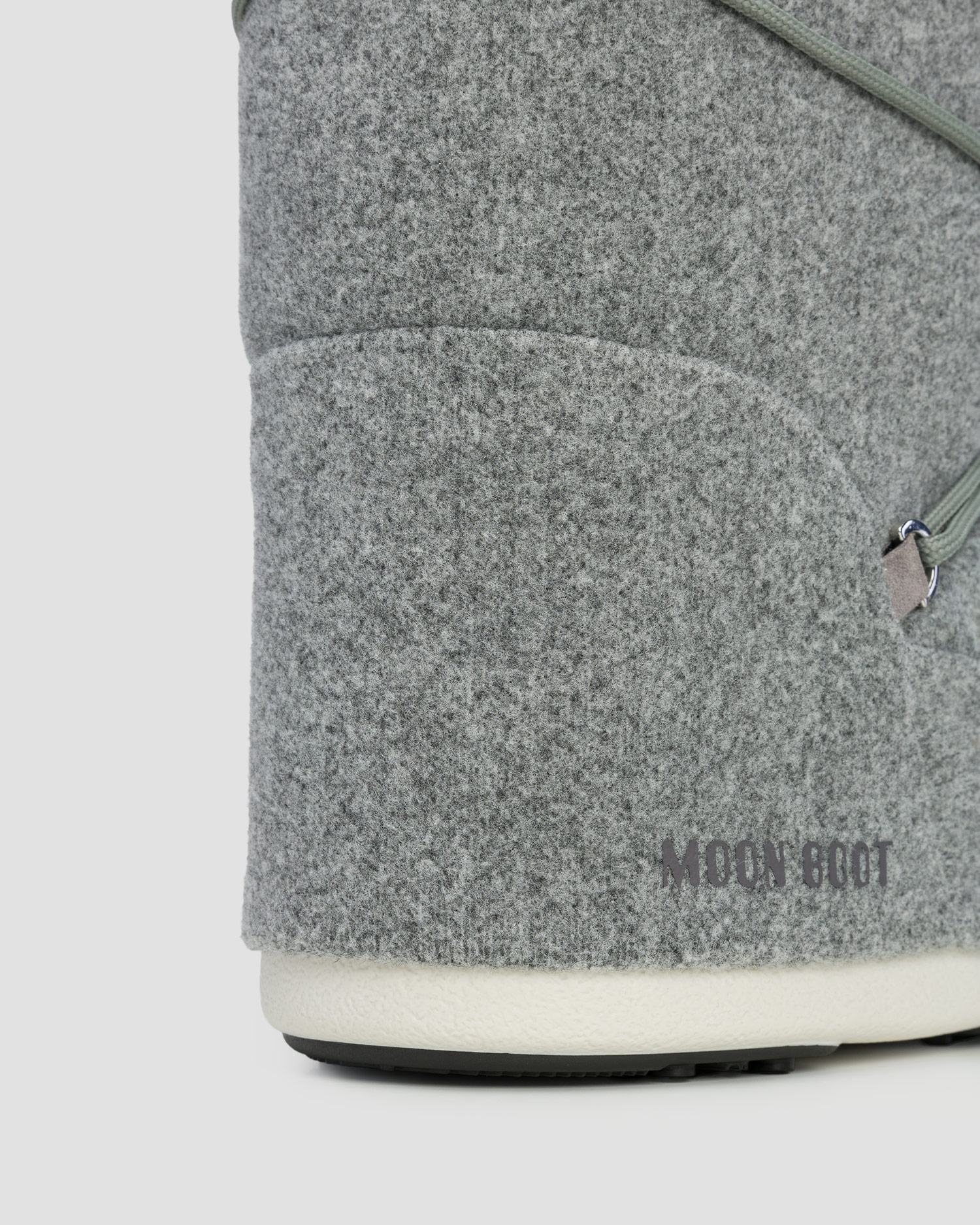 Moon Boot Icon Felt Schneestiefel in Grau