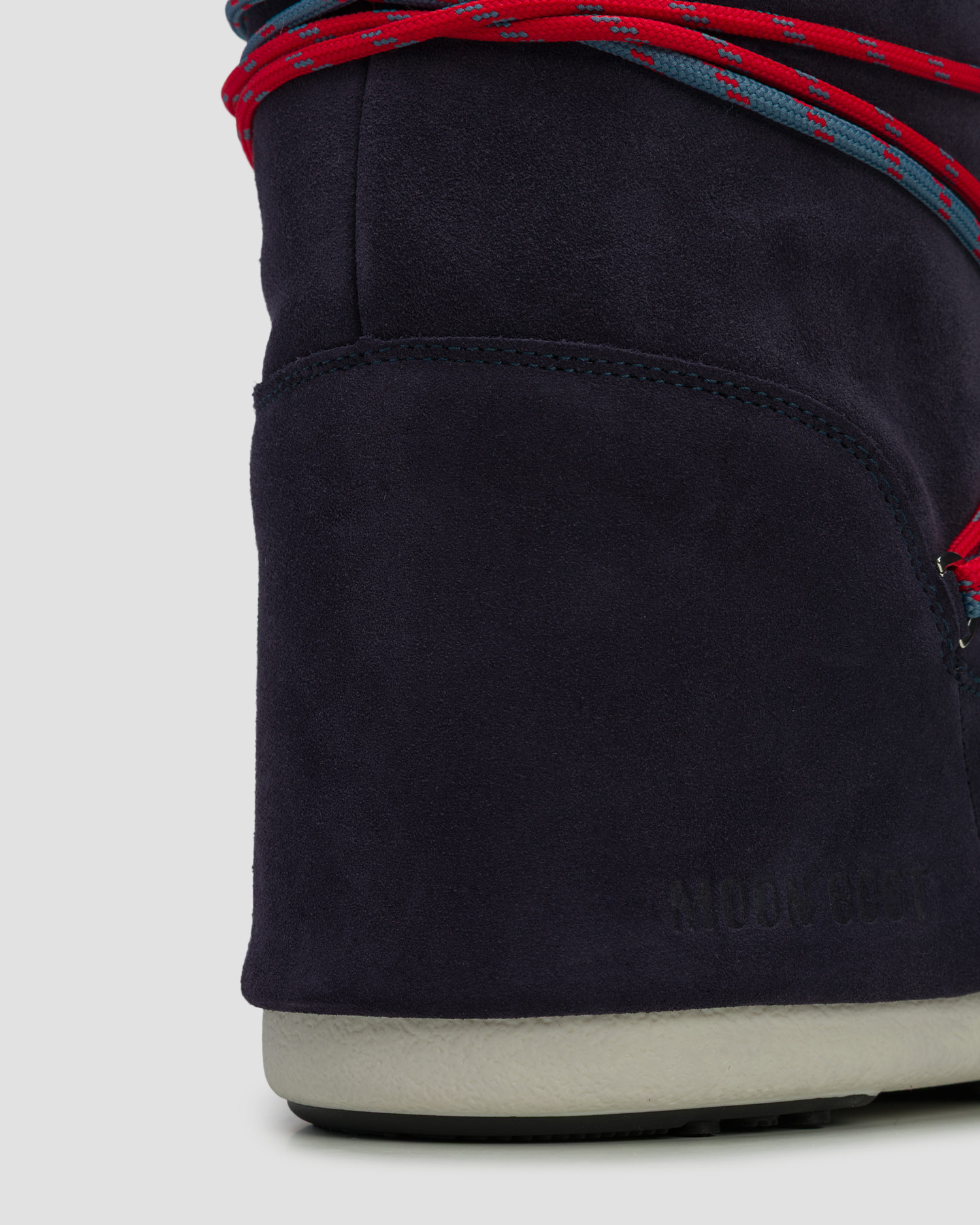 Zamszowe buty zimowe Moon Boot Icon Suede Laces