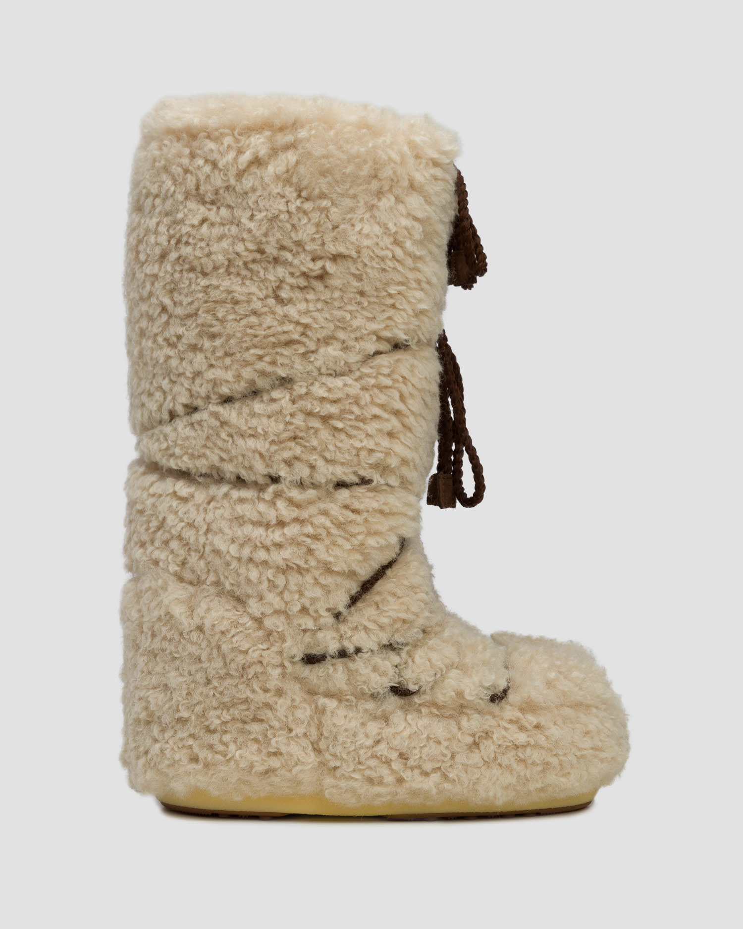 Futerkowe buty zimowe damskie Moon Boot Icon Curly Extra