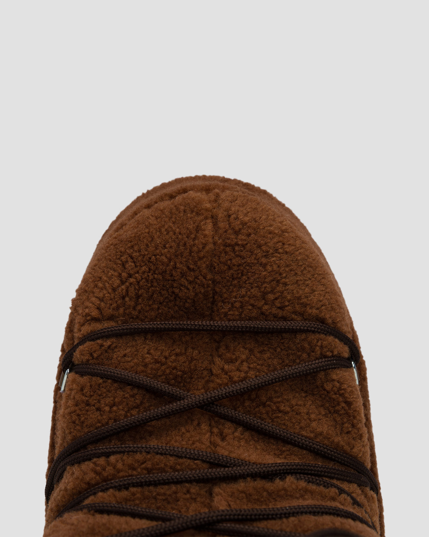 Brązowe buty zimowe Moon Boot Icon Fleece