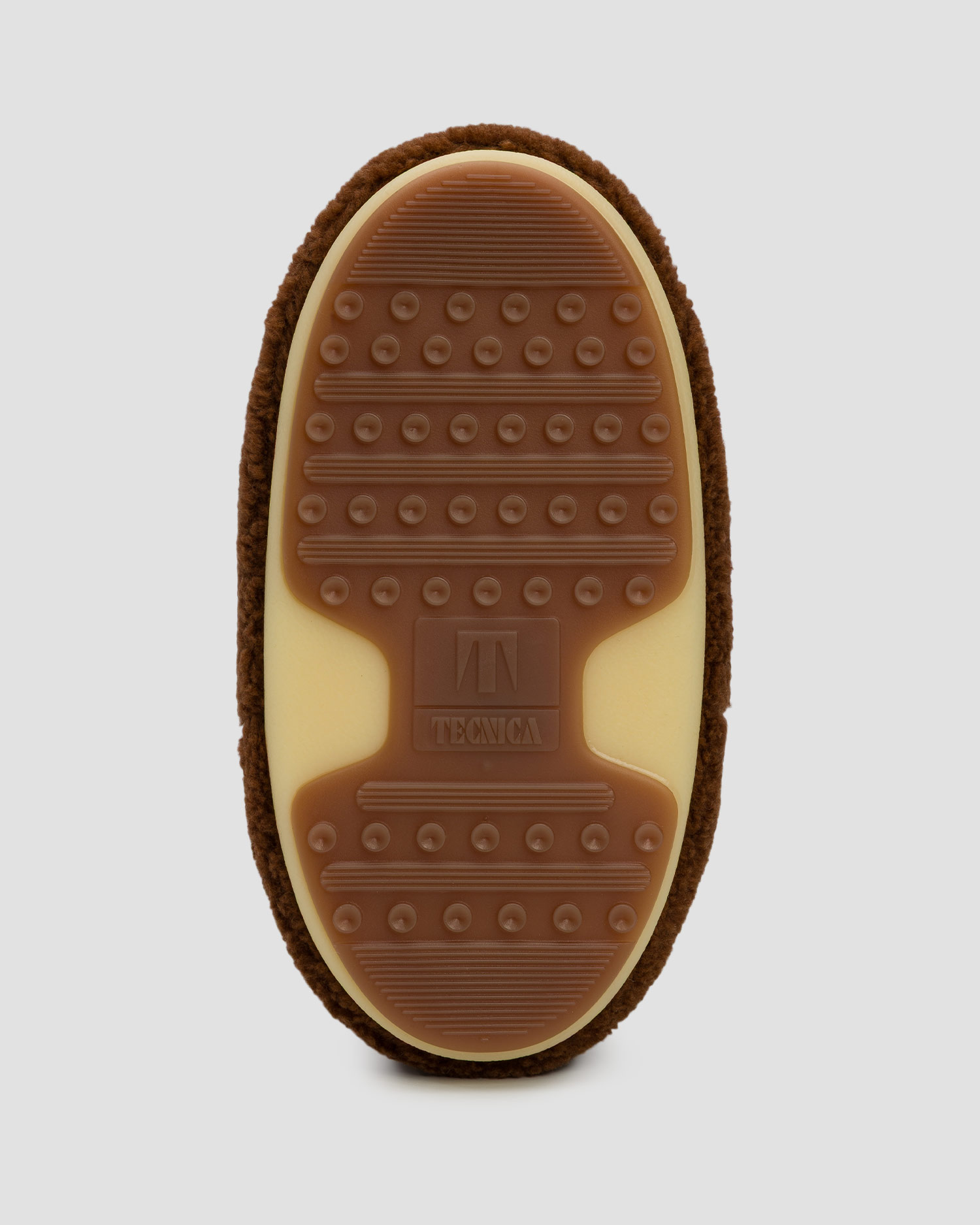 Brązowe buty zimowe Moon Boot Icon Fleece