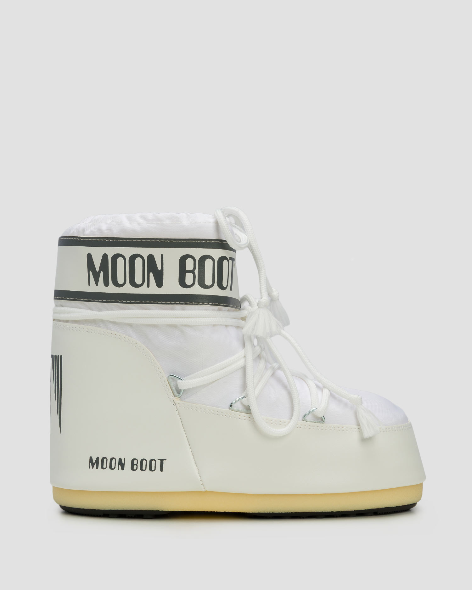 Białe śniegowce Moon Boot Icon Low Nylon