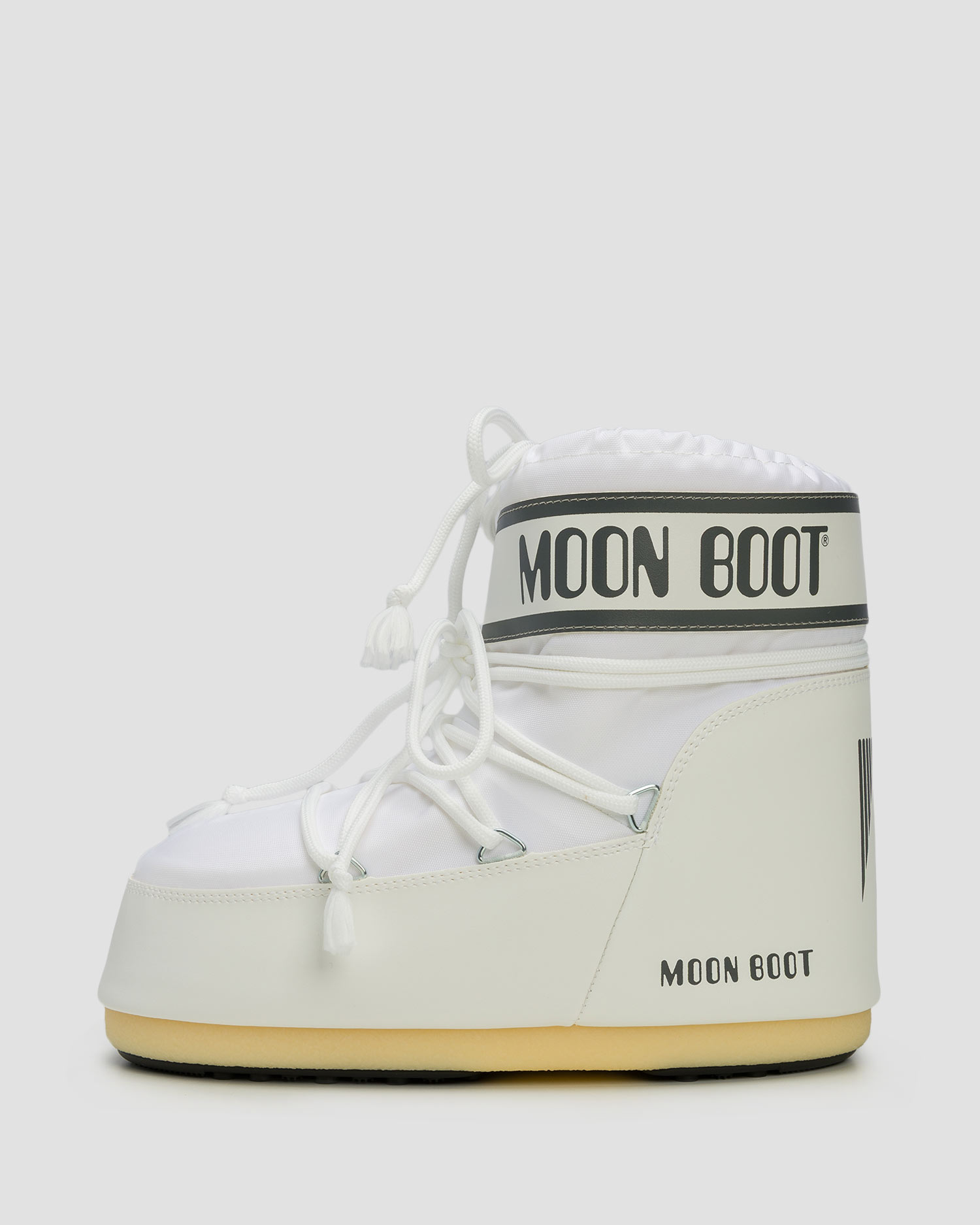 Białe śniegowce Moon Boot Icon Low Nylon