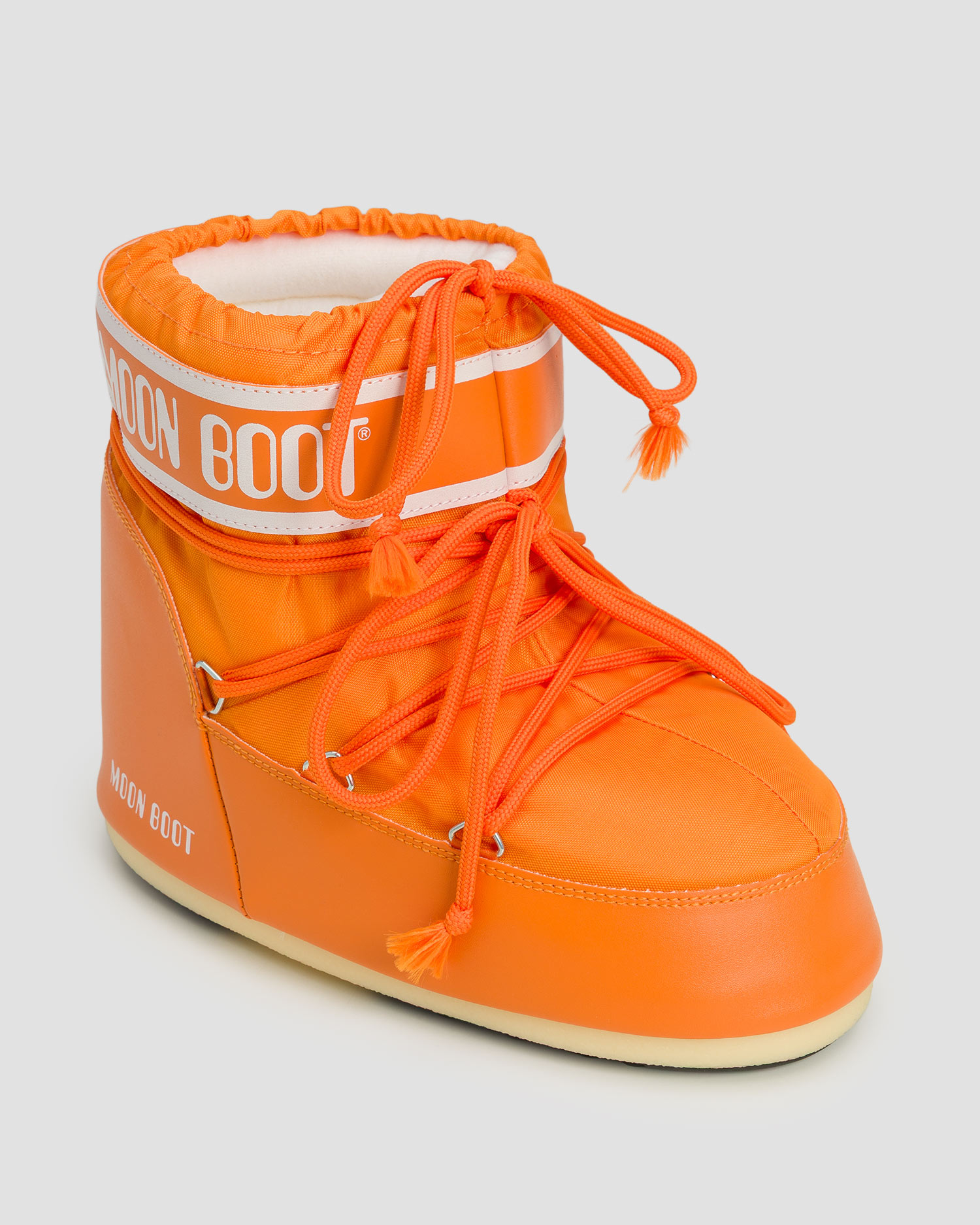 Oranžové sněhule Moon Boot Icon Low Nylon