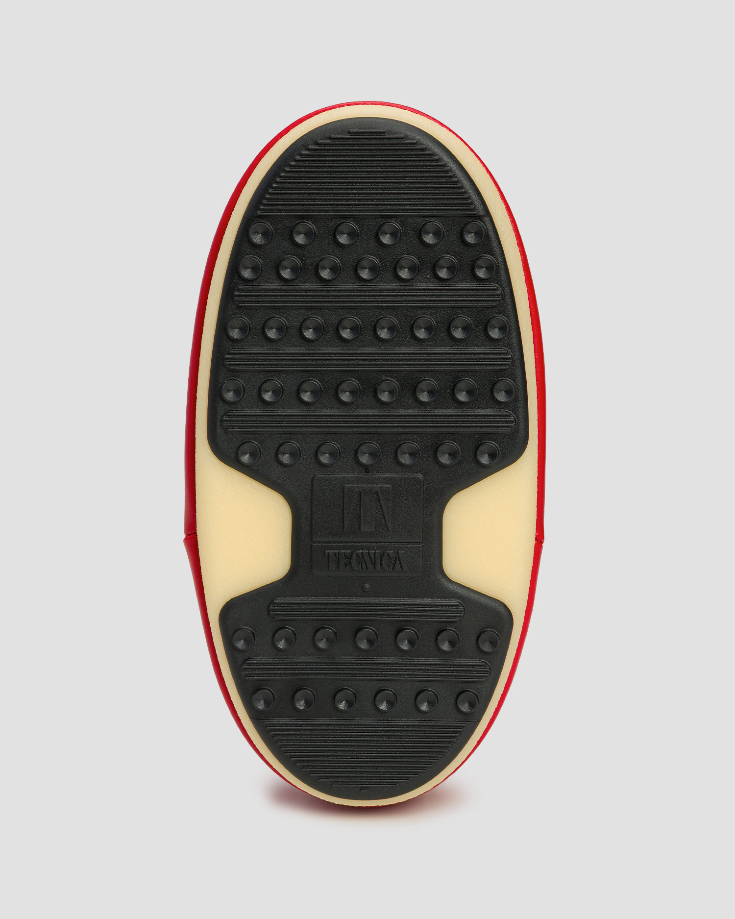 Červené sněhule Moon Boot Icon Low Nylon