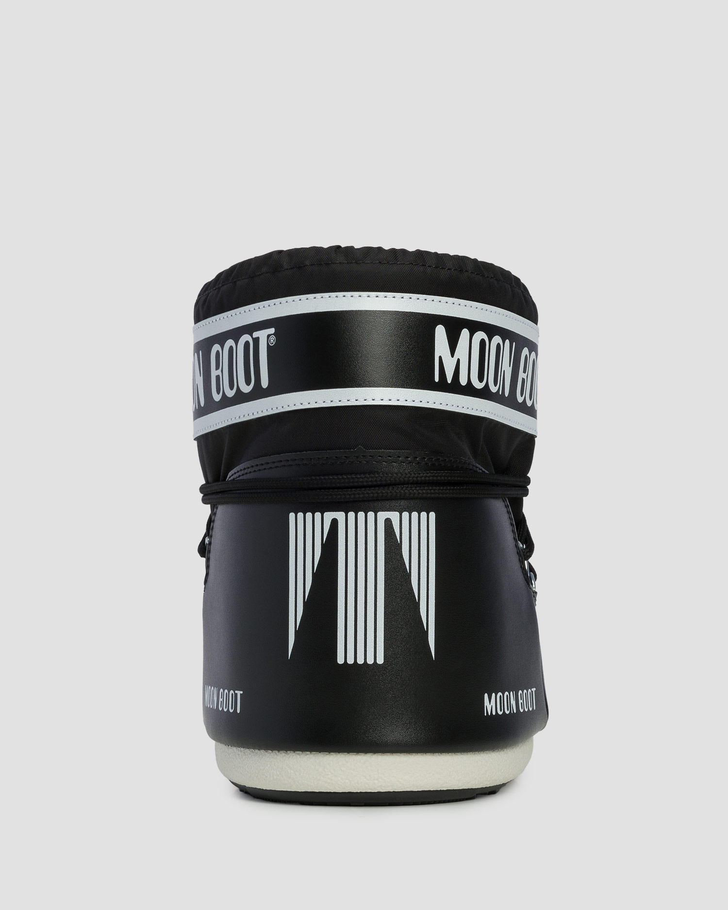 Czarne śniegowce Moon Boot Icon Low Nylon