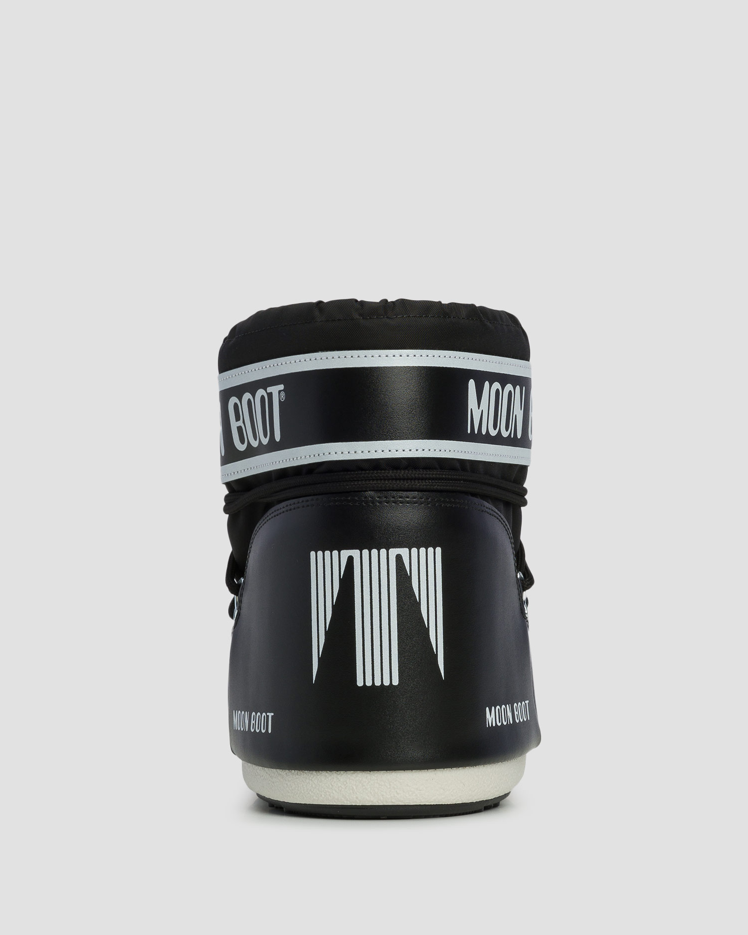 Czarne śniegowce Moon Boot Icon Low Nylon