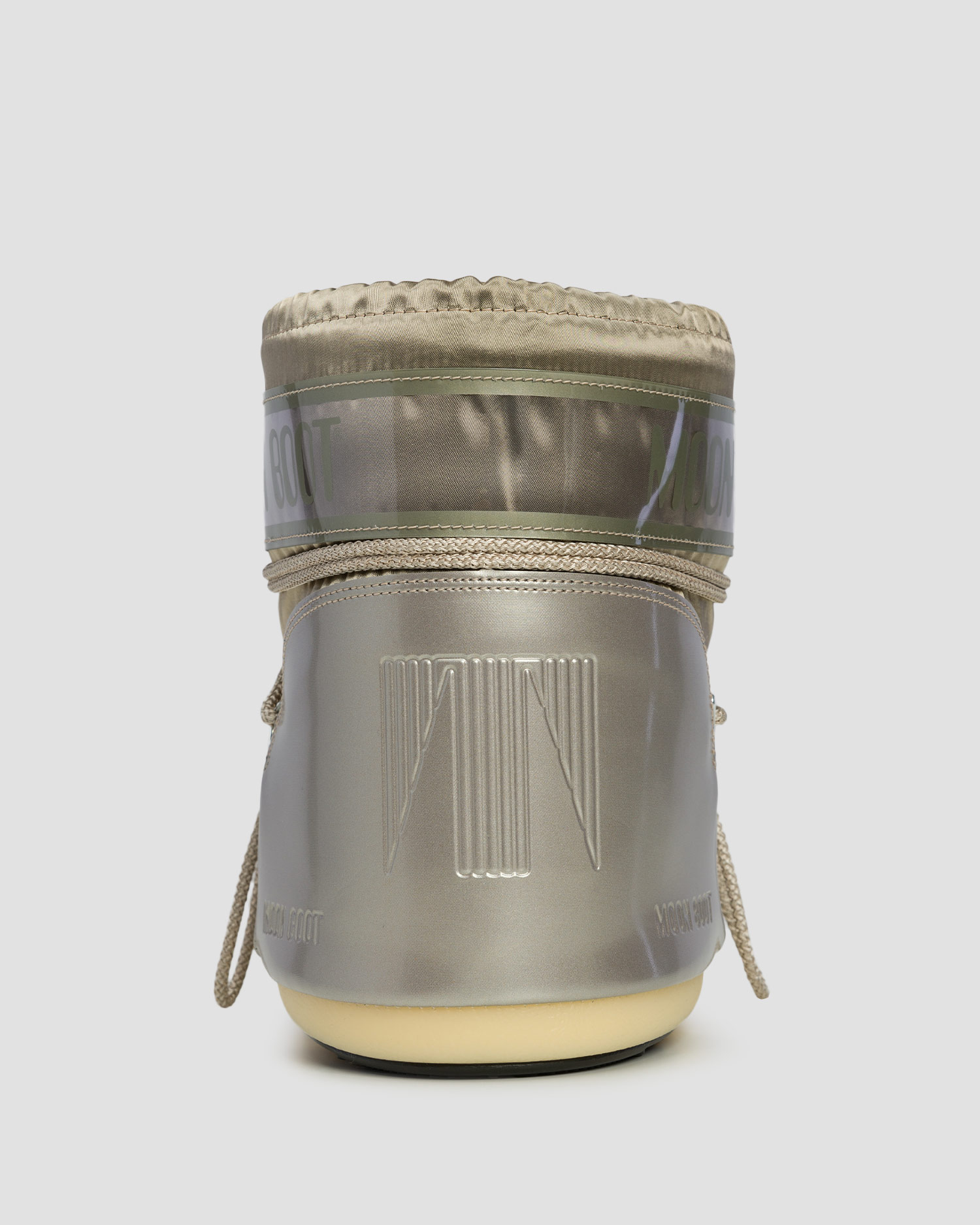 Złote śniegowce damskie Moon Boot Icon Low Glance