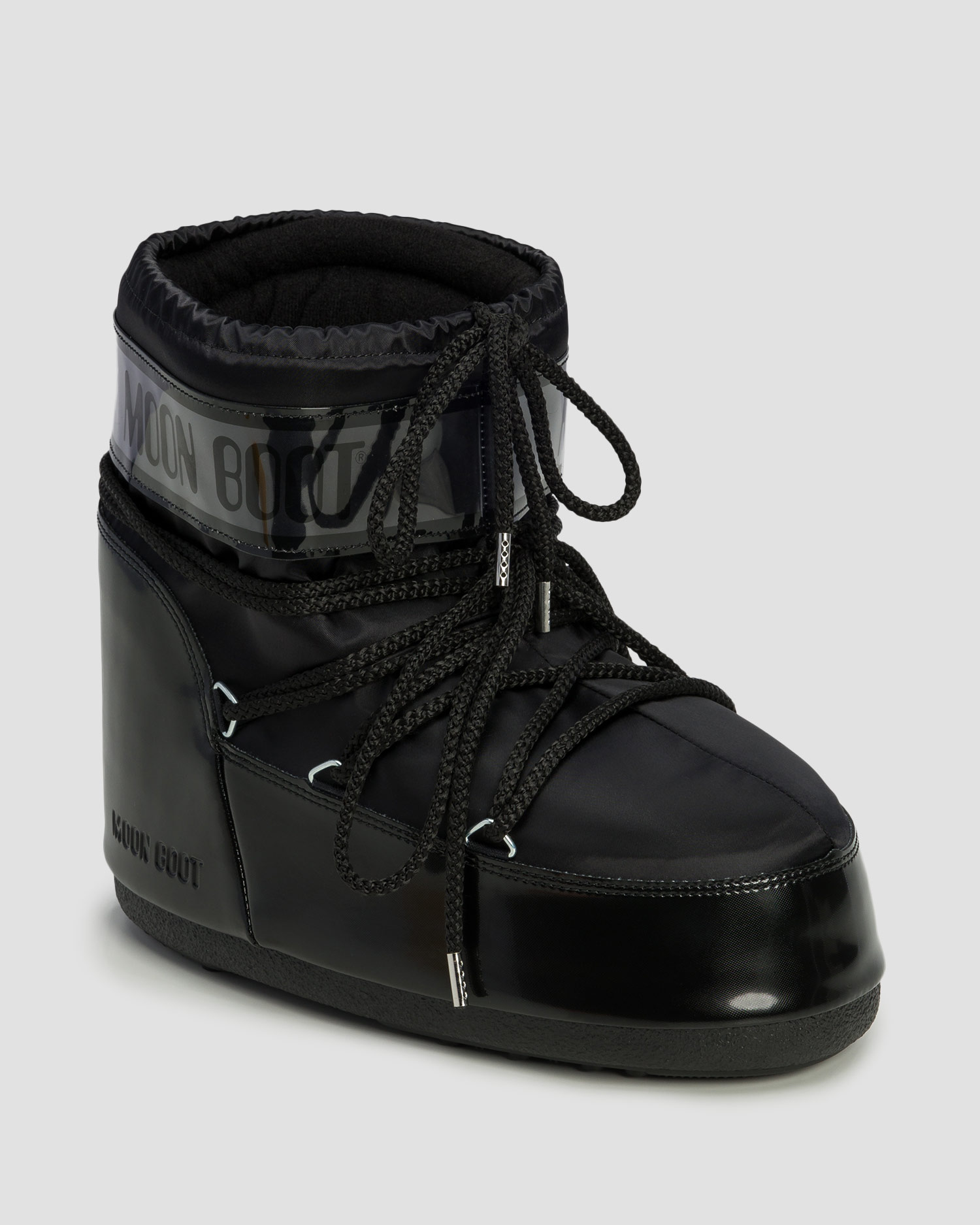 Czarne śniegowce Moon Boot Icon Low Glance