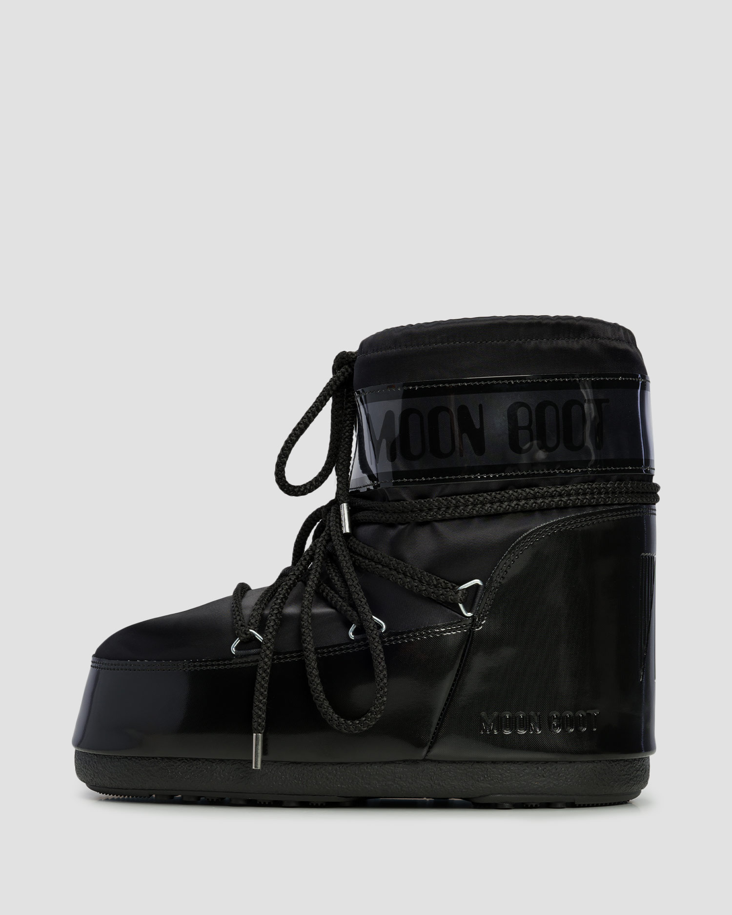 Czarne śniegowce Moon Boot Icon Low Glance