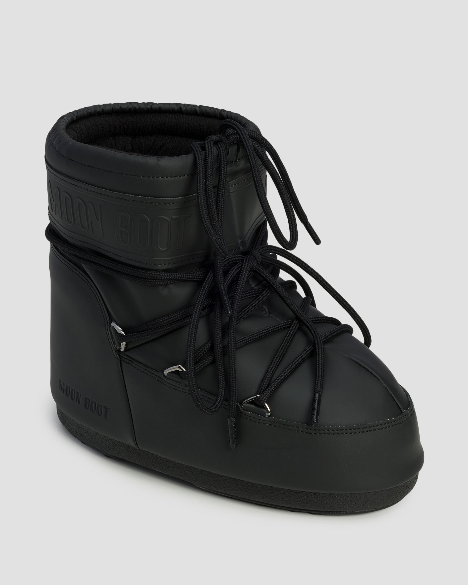 Černé sněhule Moon Boot Icon Low Rubber New