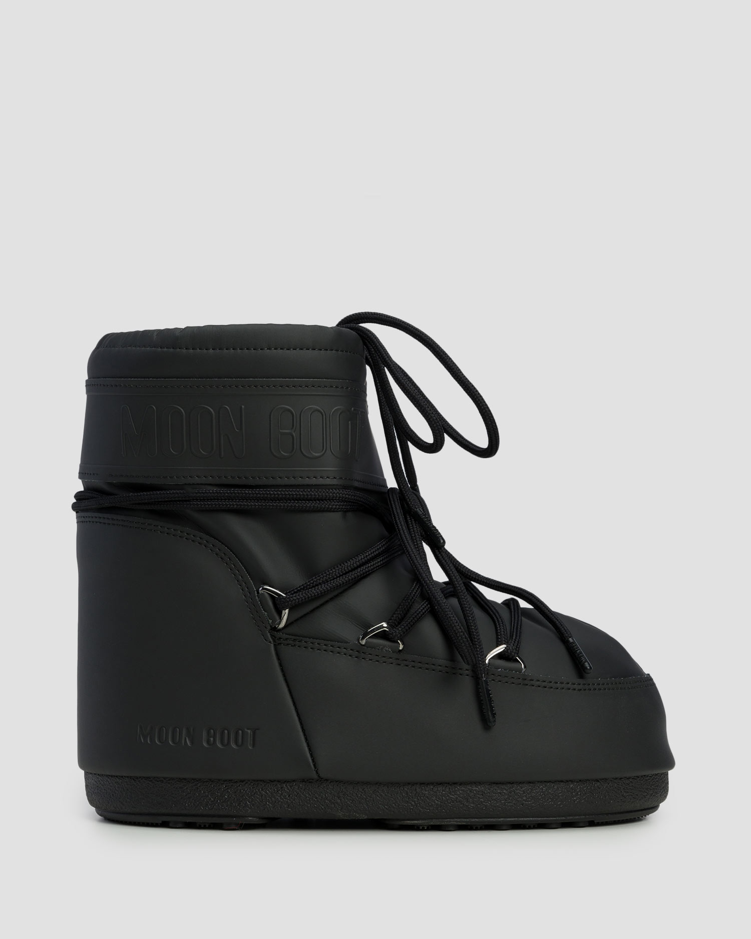 Černé sněhule Moon Boot Icon Low Rubber New