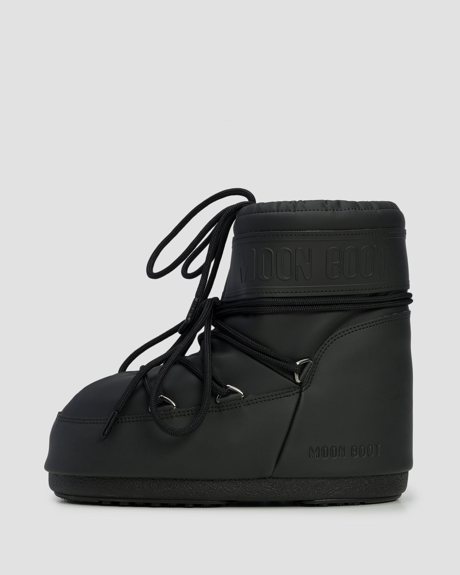 Černé sněhule Moon Boot Icon Low Rubber New