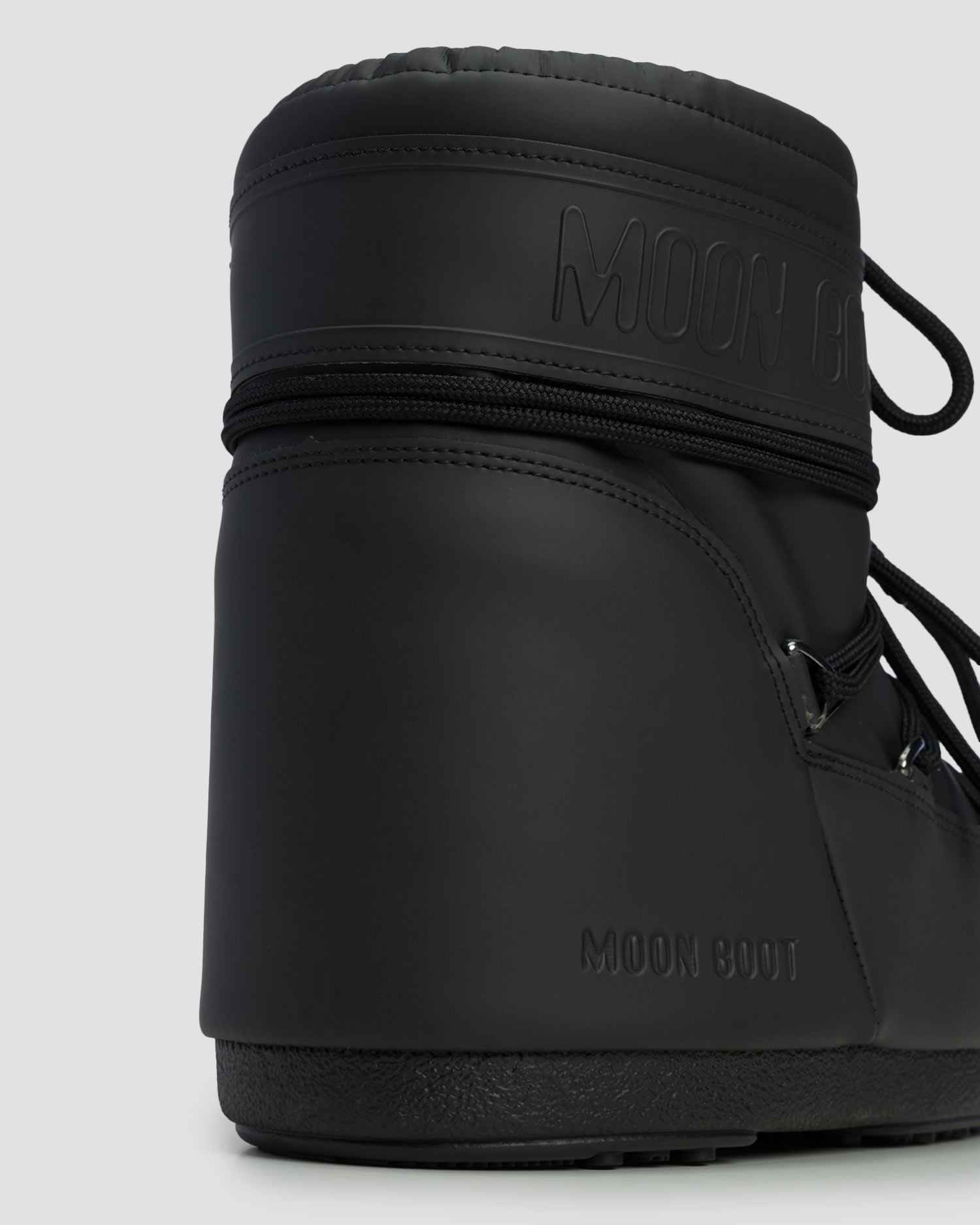 Černé sněhule Moon Boot Icon Low Rubber New