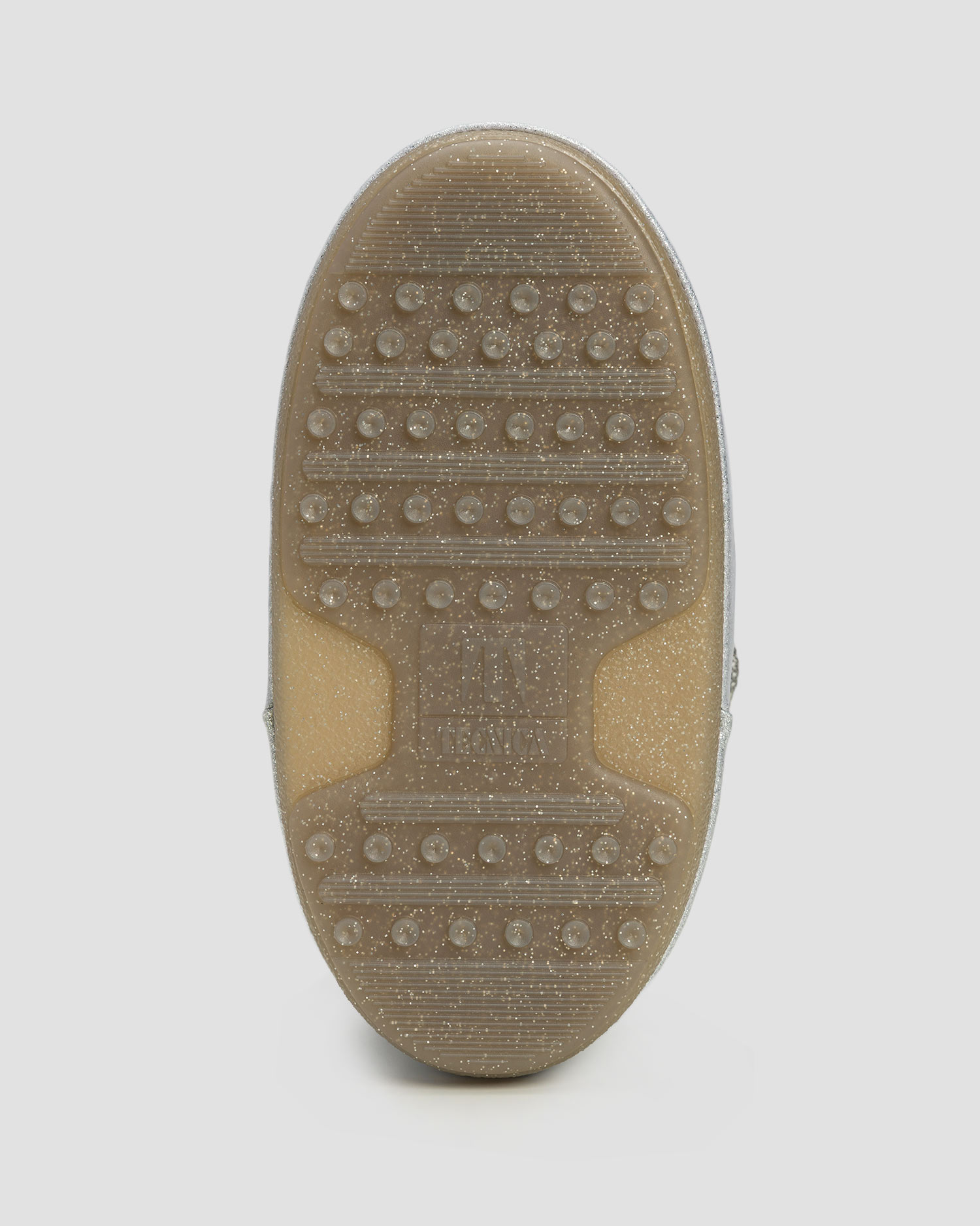 Stříbrné dámské sněhule Moon Boot Icon Low Glitter