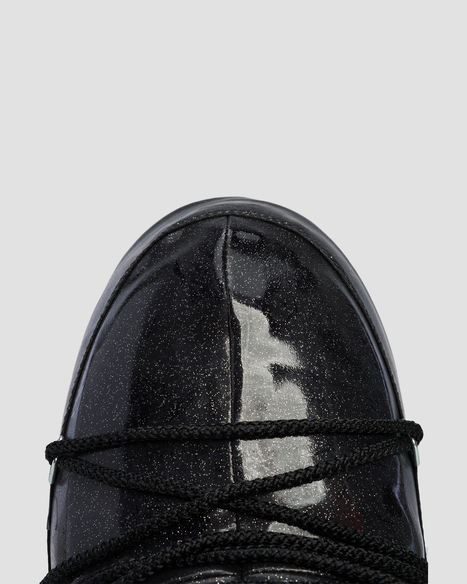 Czarne śniegowce damskie Moon Boot Icon Low Glitter New