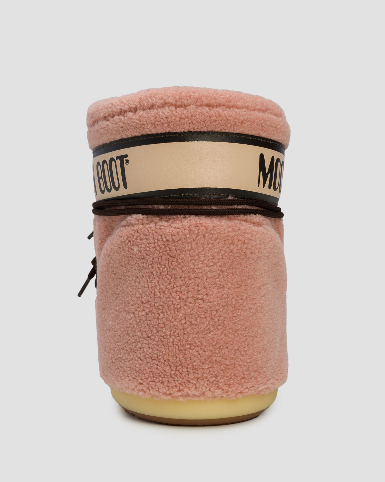 Różowe buty zimowe damskie Moon Boot Icon Low Fleece