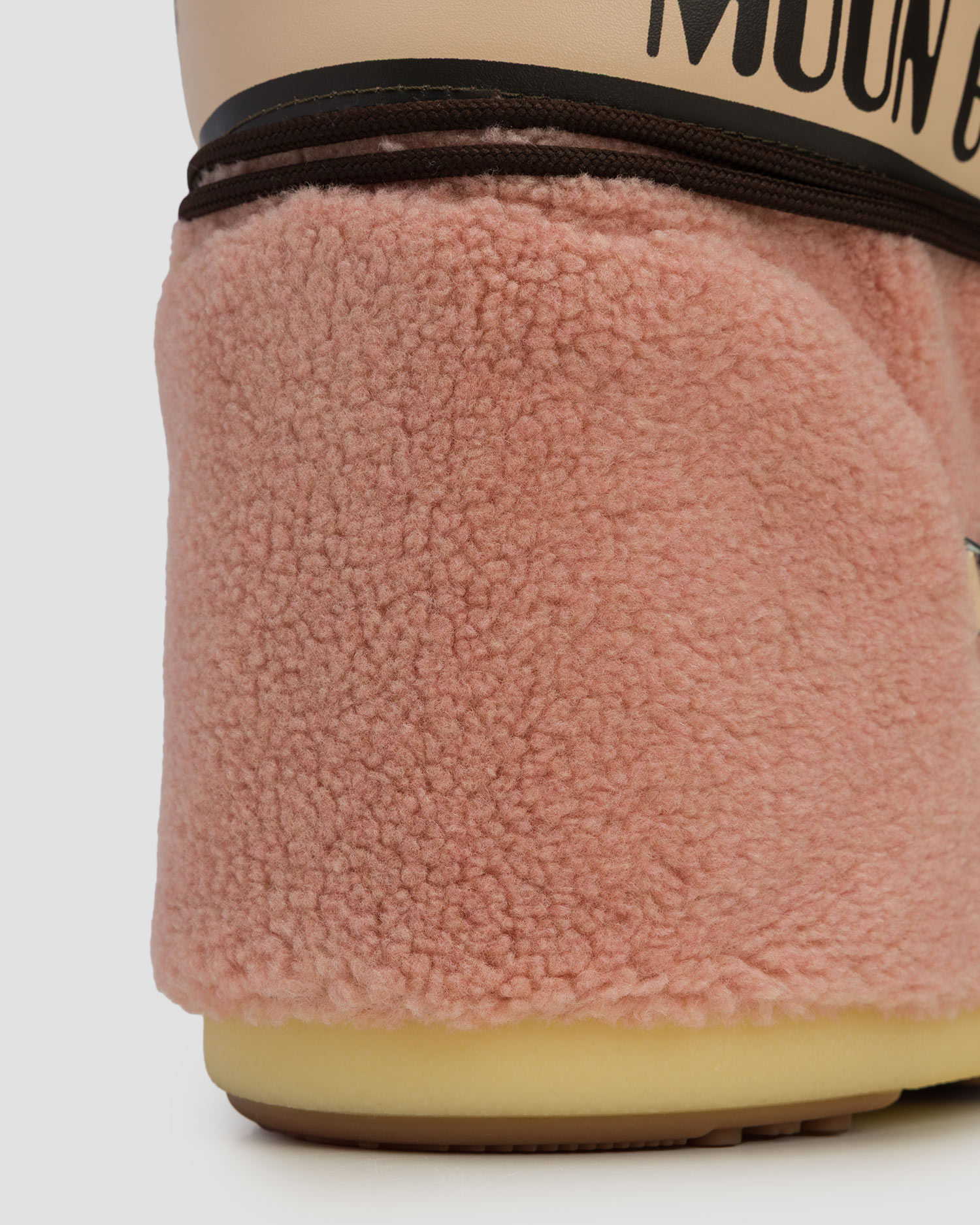 Růžové dámské zimní boty Moon Boot Icon Low Fleece