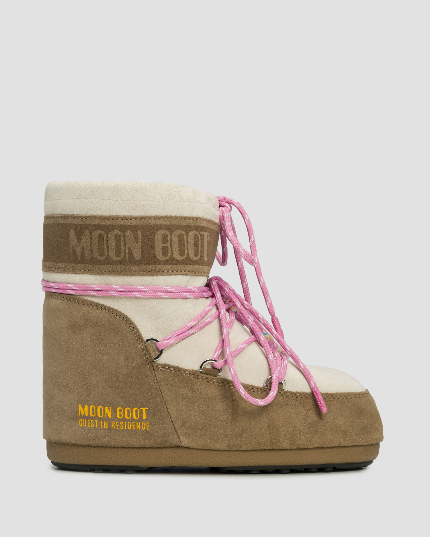 Moon Boot x GIR Icon Low Suede Beads Winterstiefel aus Wildleder