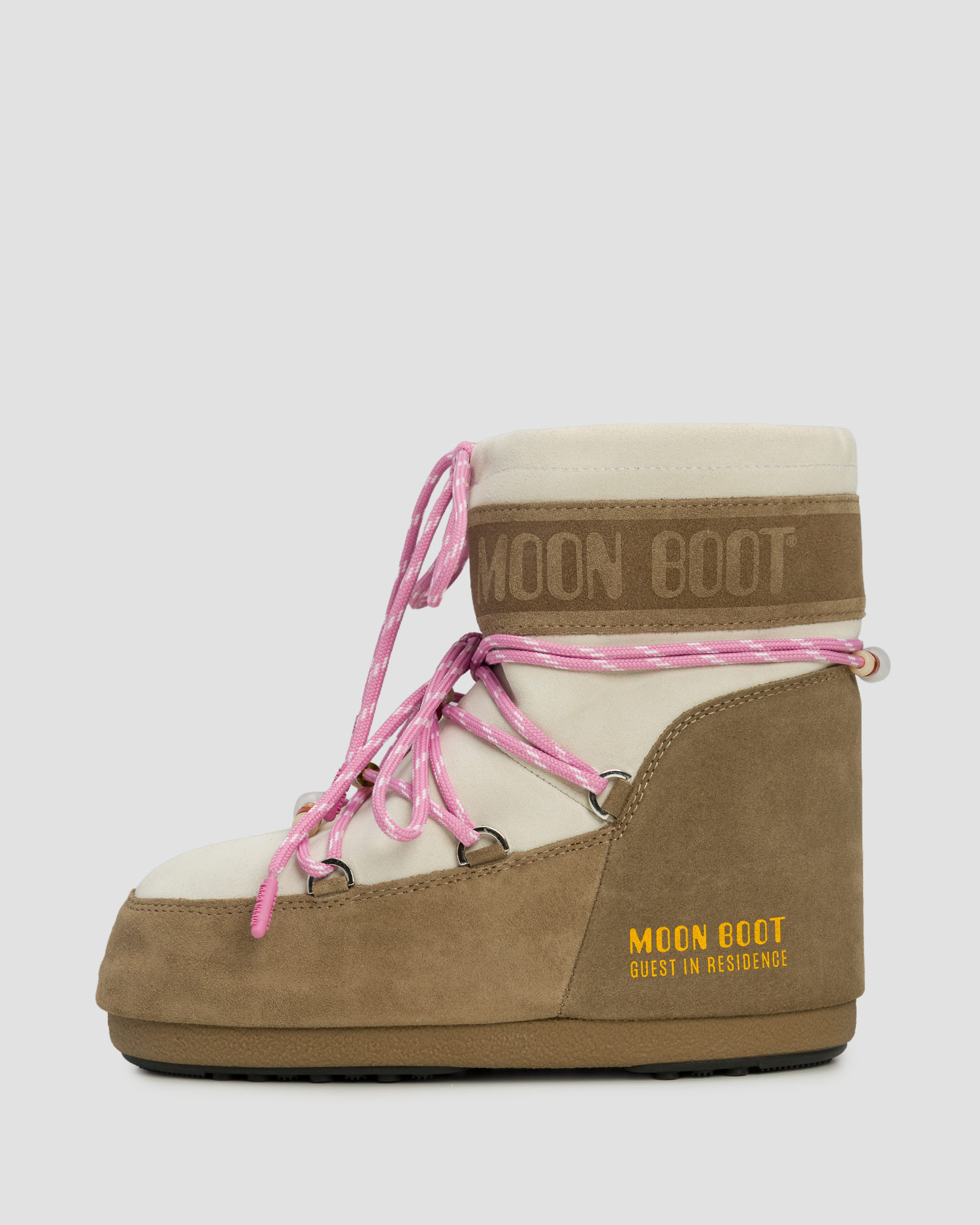 Moon Boot x GIR Icon Low Suede Beads Winterstiefel aus Wildleder