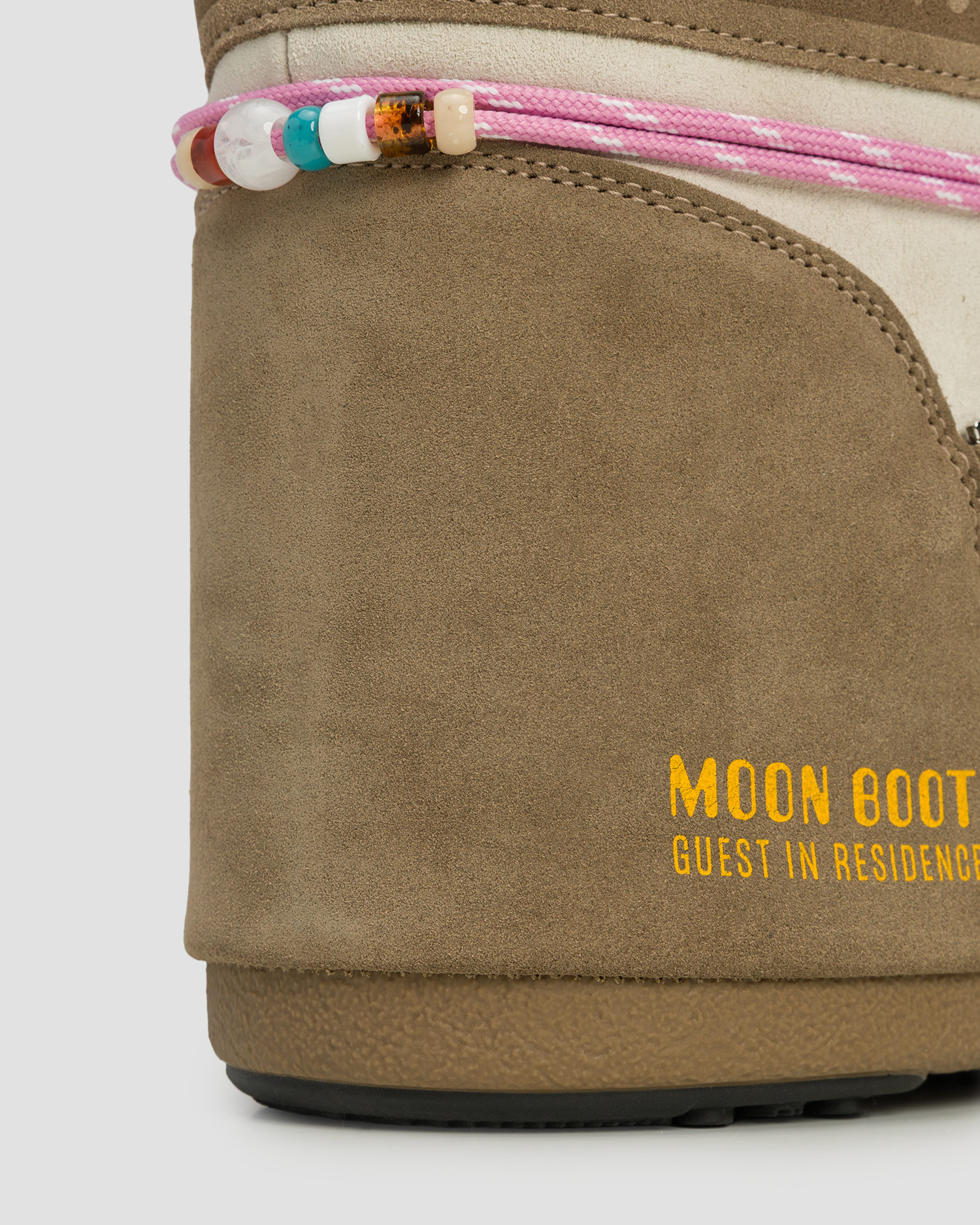 Moon Boot x GIR Icon Low Suede Beads Winterstiefel aus Wildleder