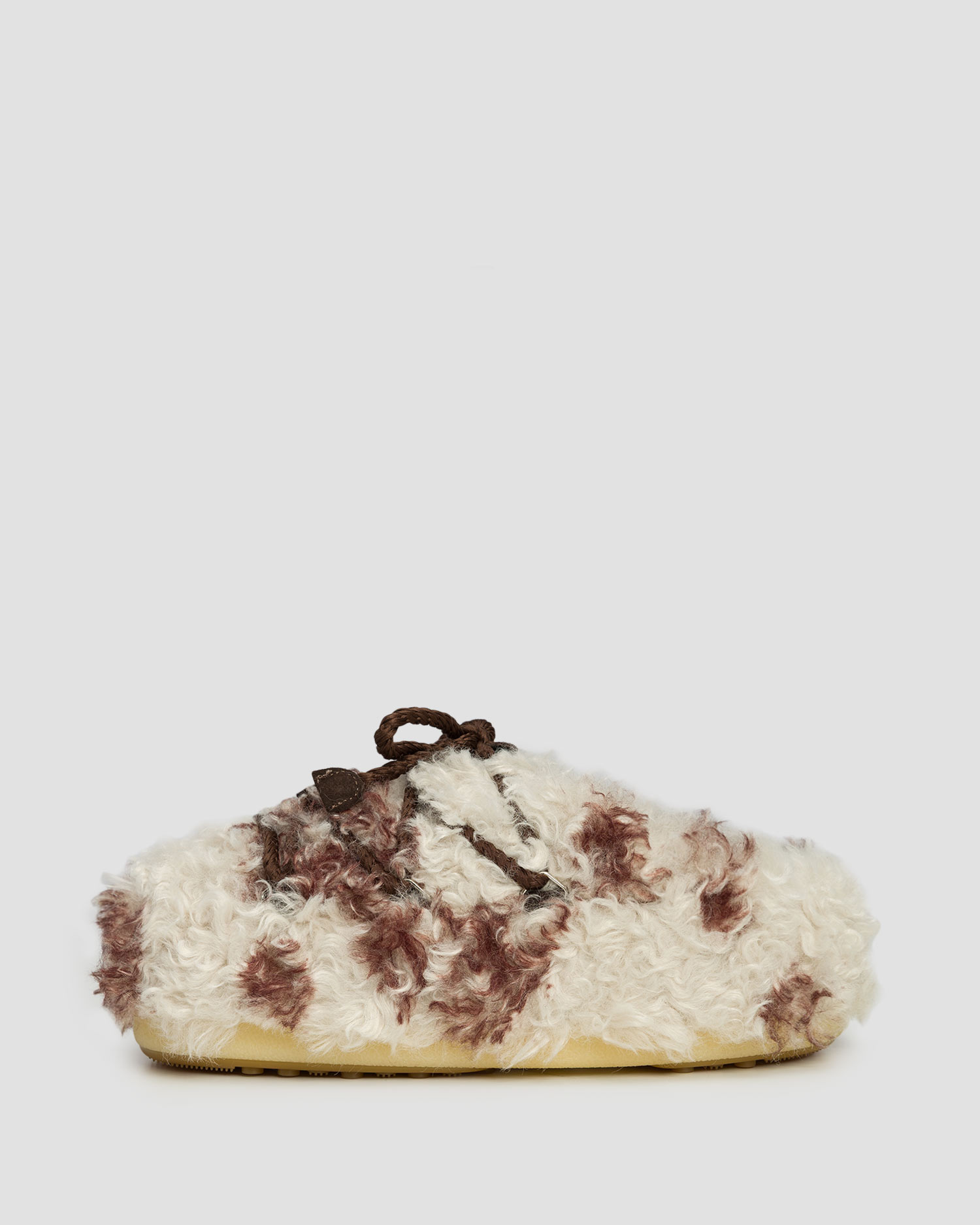 Dámske kožušinové papuče Moon Boot EVX Mule Curly