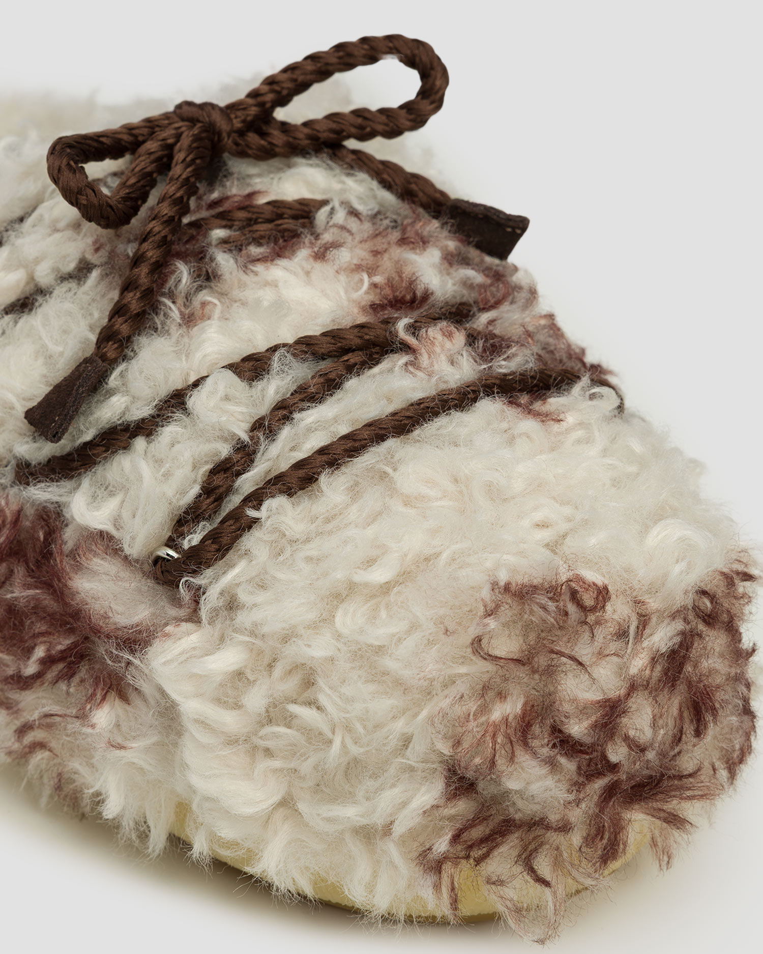 Dámske kožušinové papuče Moon Boot EVX Mule Curly