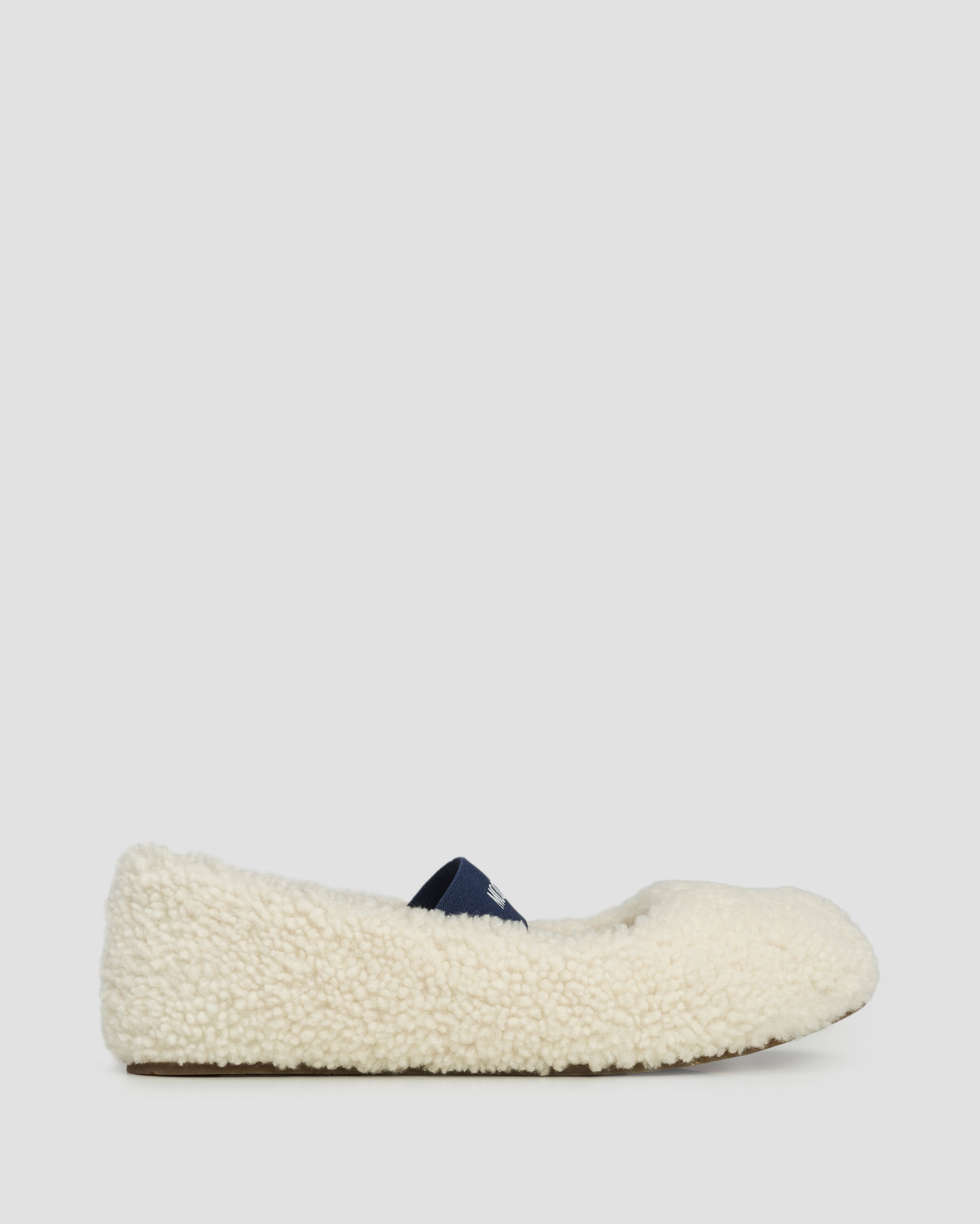Ballerines en laine de mouton pour femmes Moon Boot Shearling Ballerina