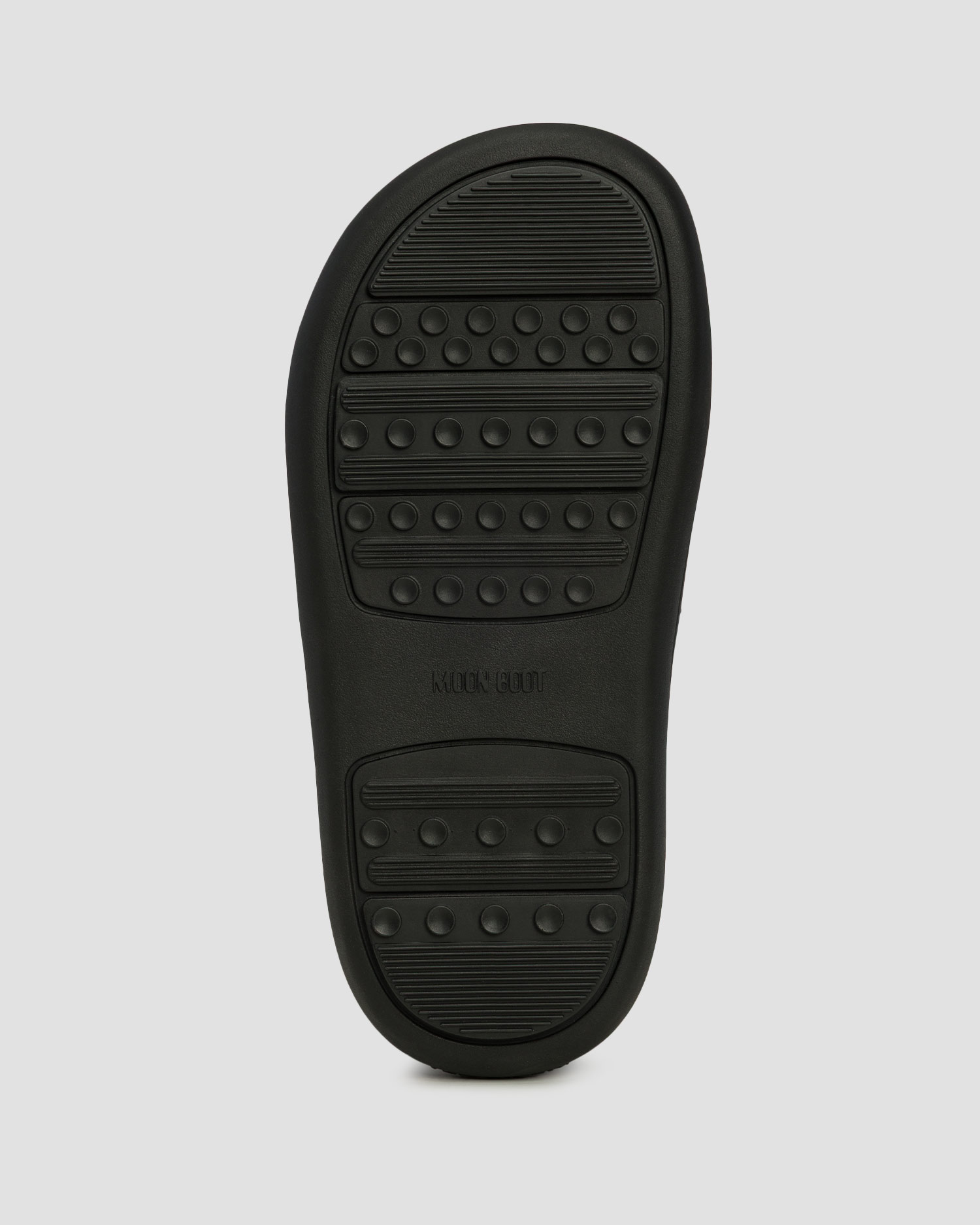 Czarne klapki Moon Boot Icon Slide
