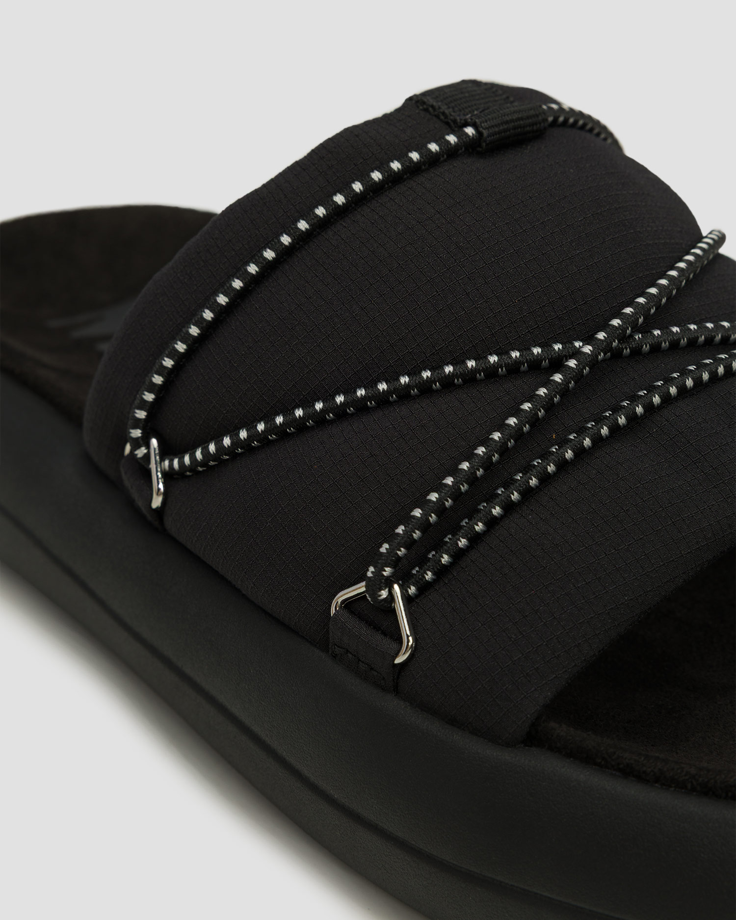 Șlapi negri Moon Boot Icon Slide