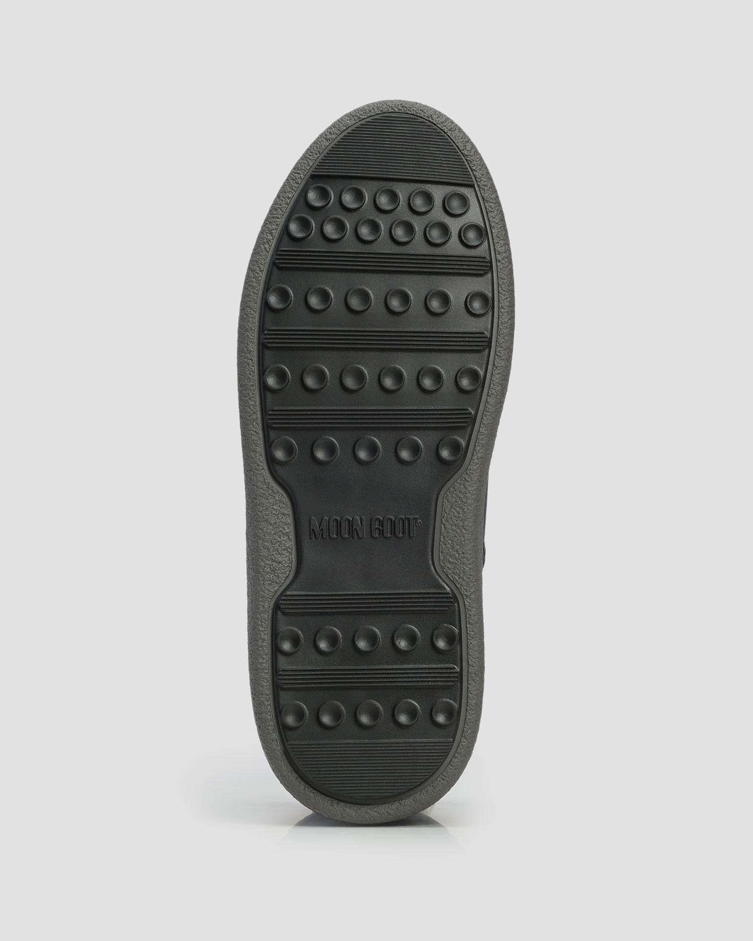 Czarne buty zimowe damskie Moon Boot Ltrack Low Nylon Wp