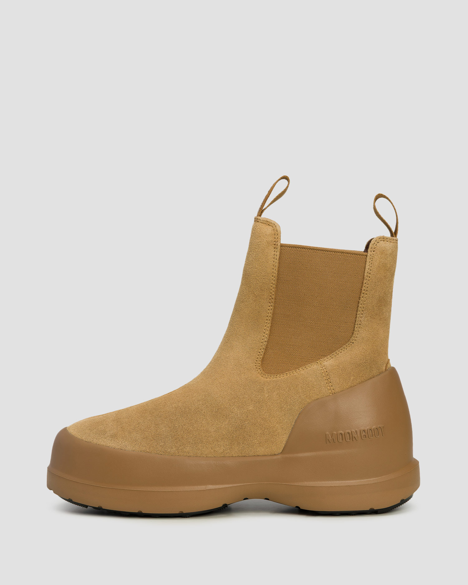 Cizme de iarnă maro pentru femei Moon Boot Luna Chelsea Suede