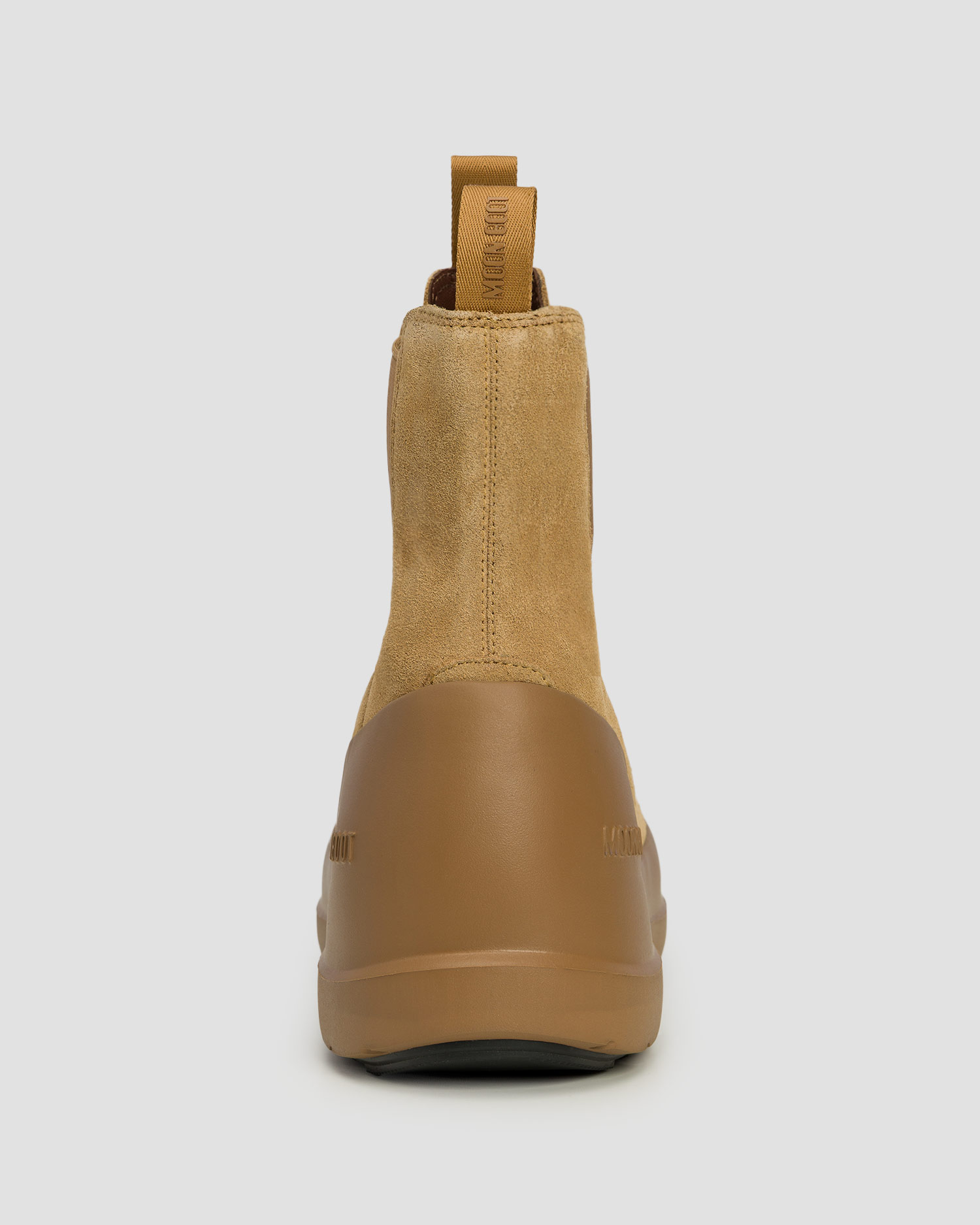 Cizme de iarnă maro pentru femei Moon Boot Luna Chelsea Suede