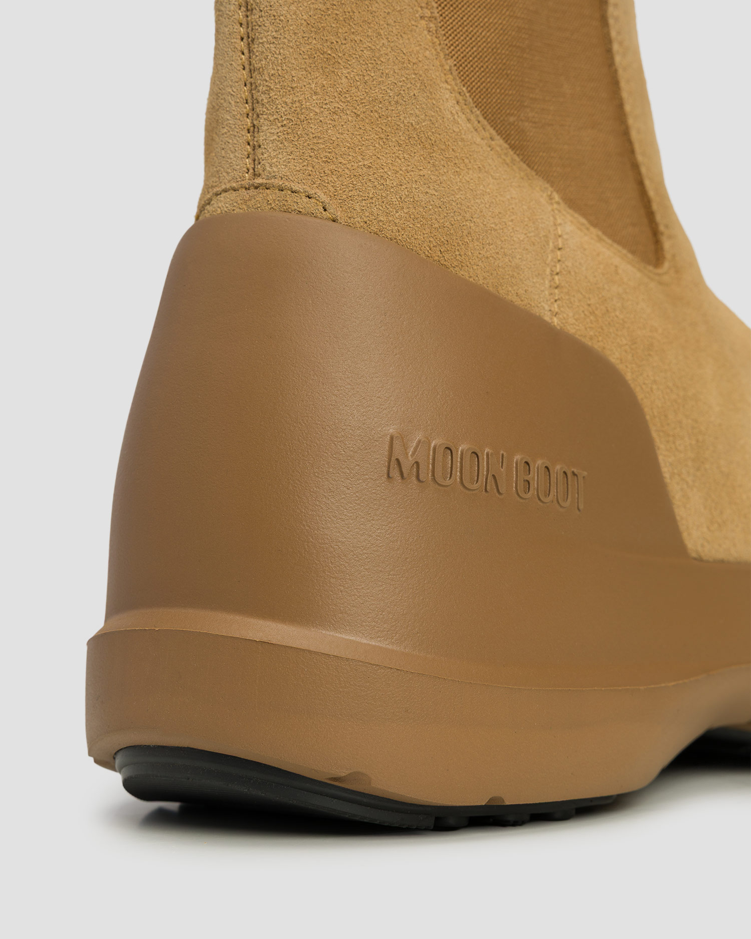 Cizme de iarnă maro pentru femei Moon Boot Luna Chelsea Suede