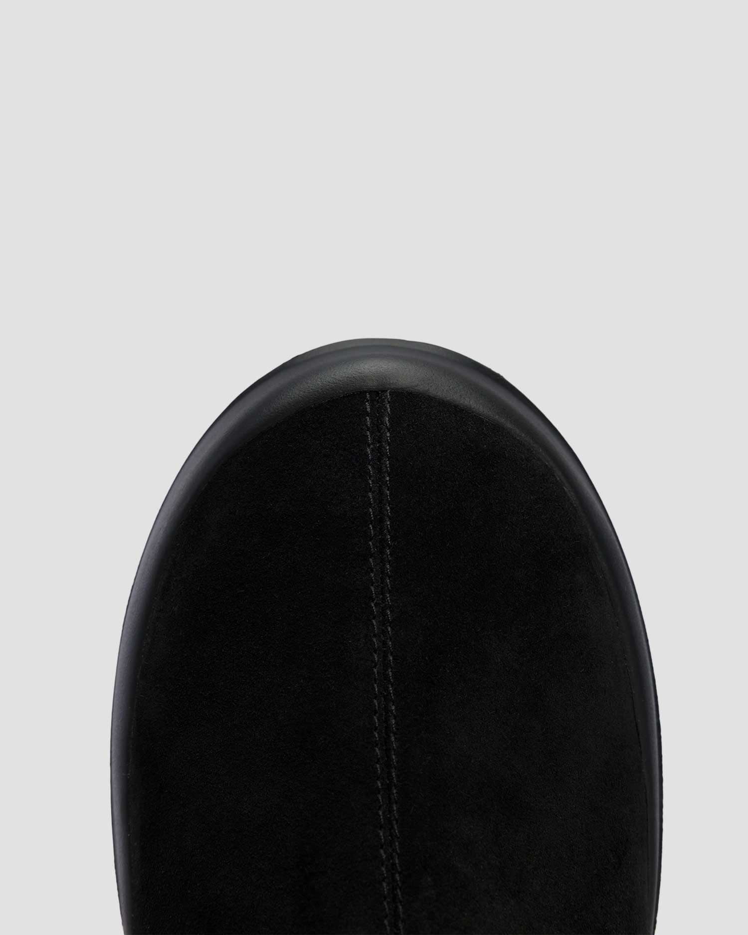 Black women's winter boots Moon Boot Luna Chelsea Suede
