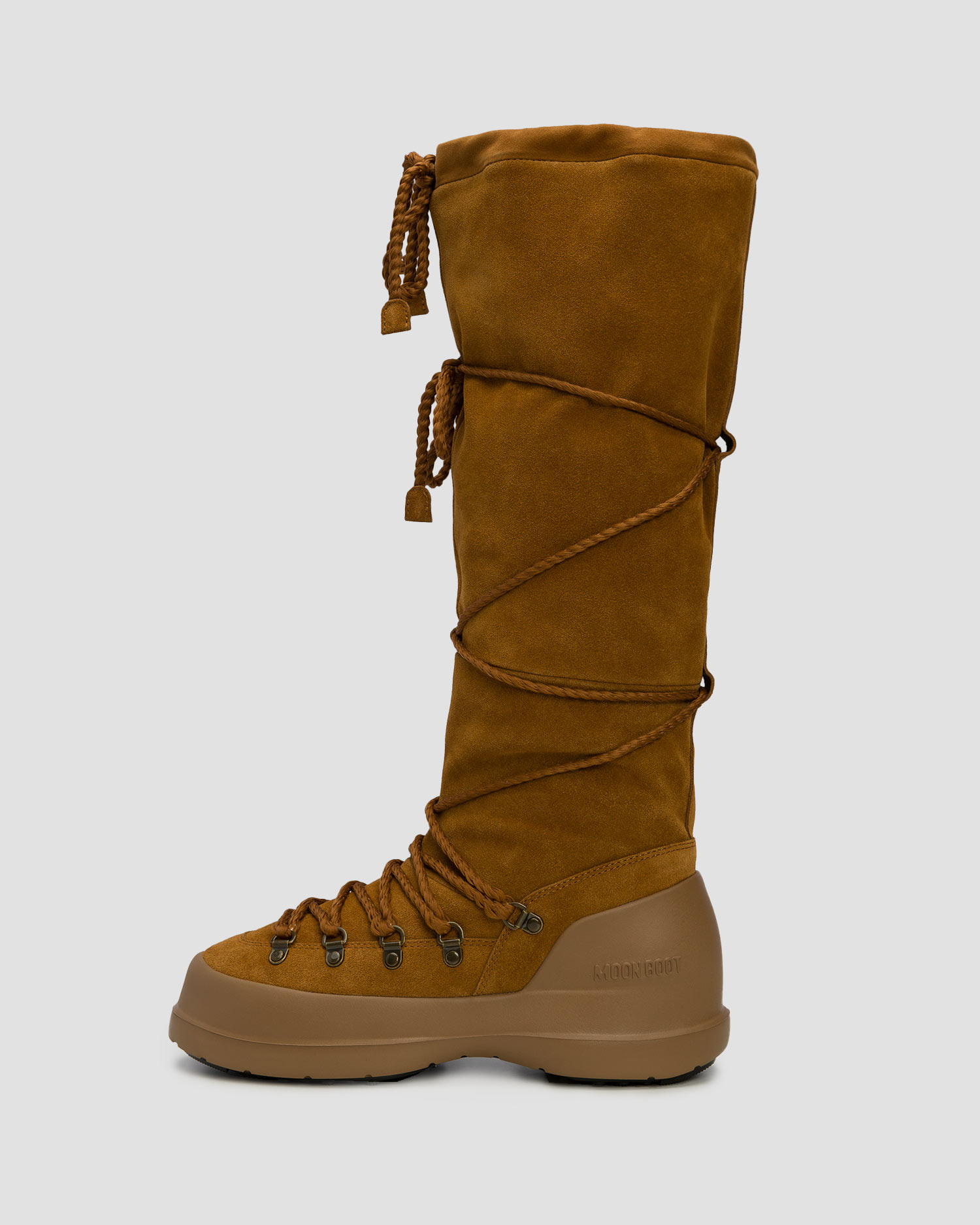 Zamszowe buty zimowe damskie Moon Boot Luna Boot Extra Suede