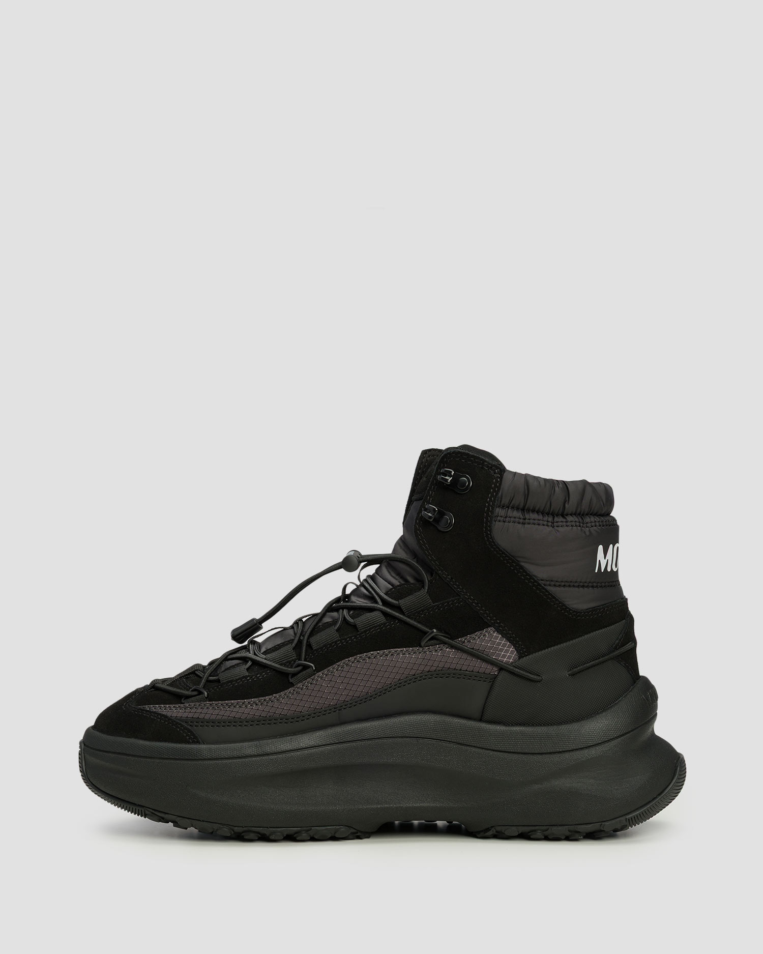 Cizme de iarnă negre pentru bărbați Moon Boot Moon247 Xlace Mid