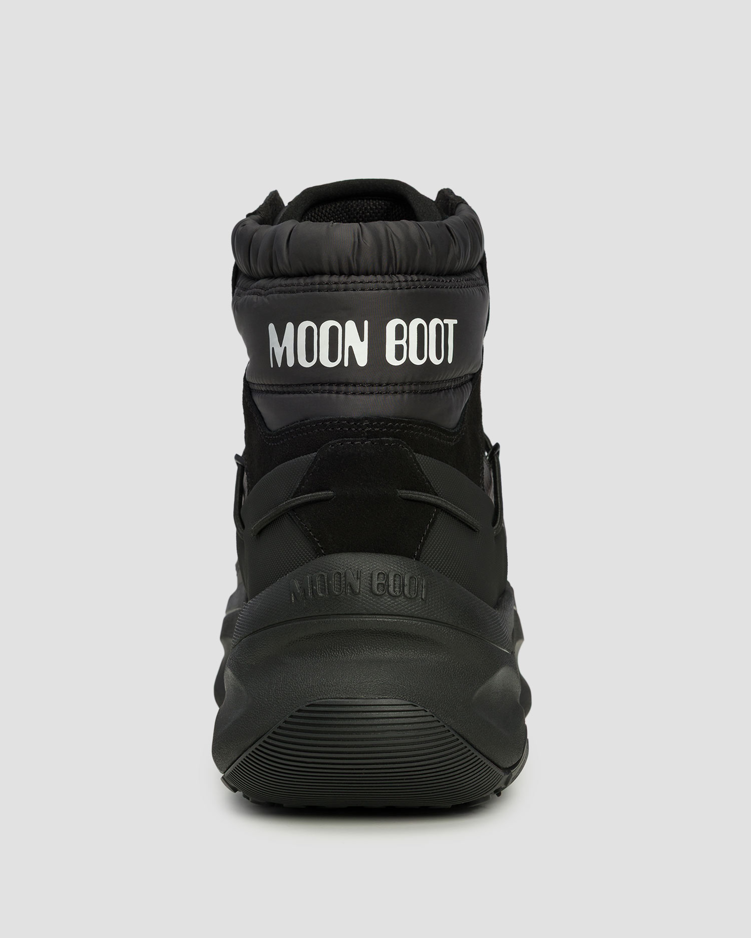 Cizme de iarnă negre pentru bărbați Moon Boot Moon247 Xlace Mid