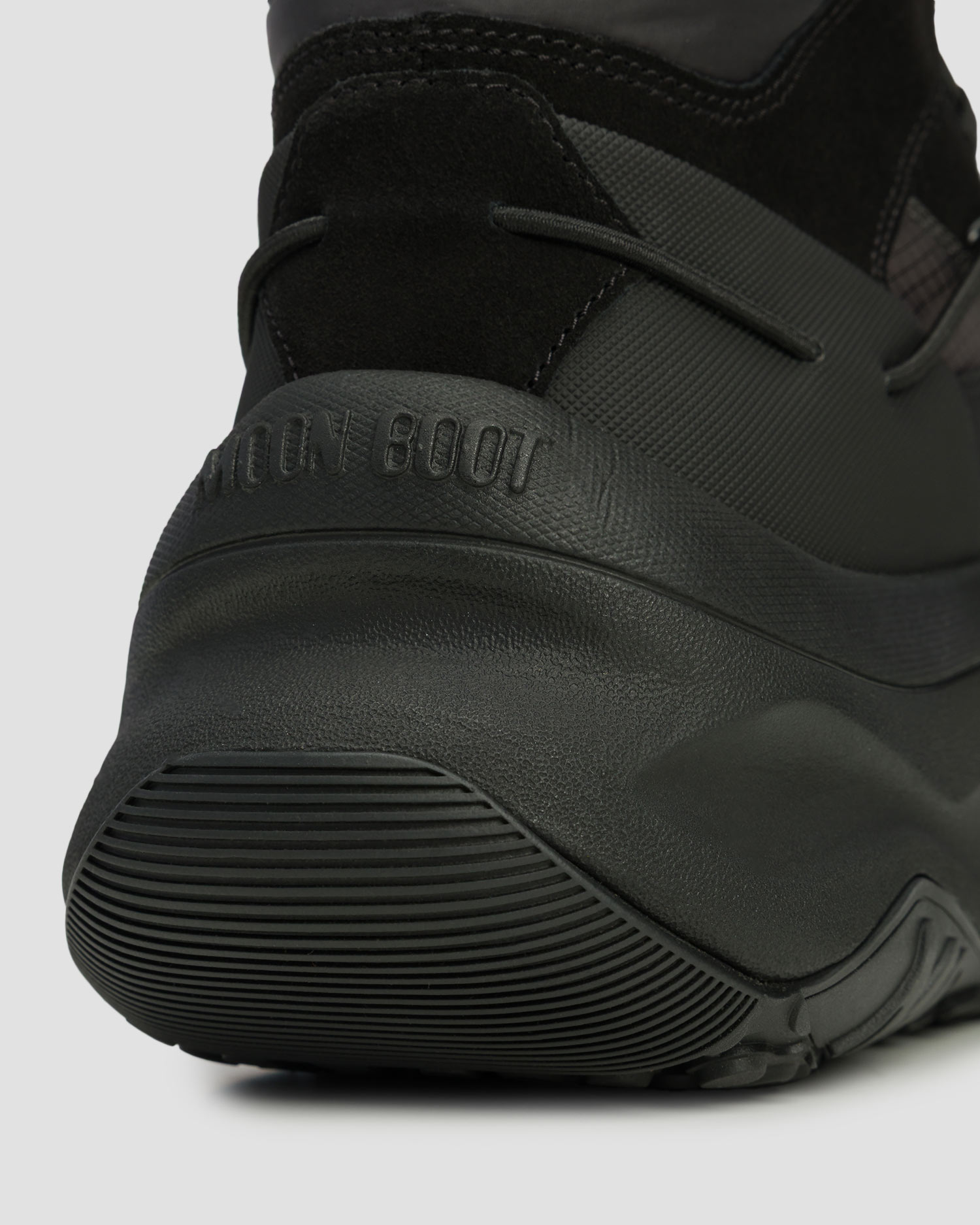 Cizme de iarnă negre pentru bărbați Moon Boot Moon247 Xlace Mid