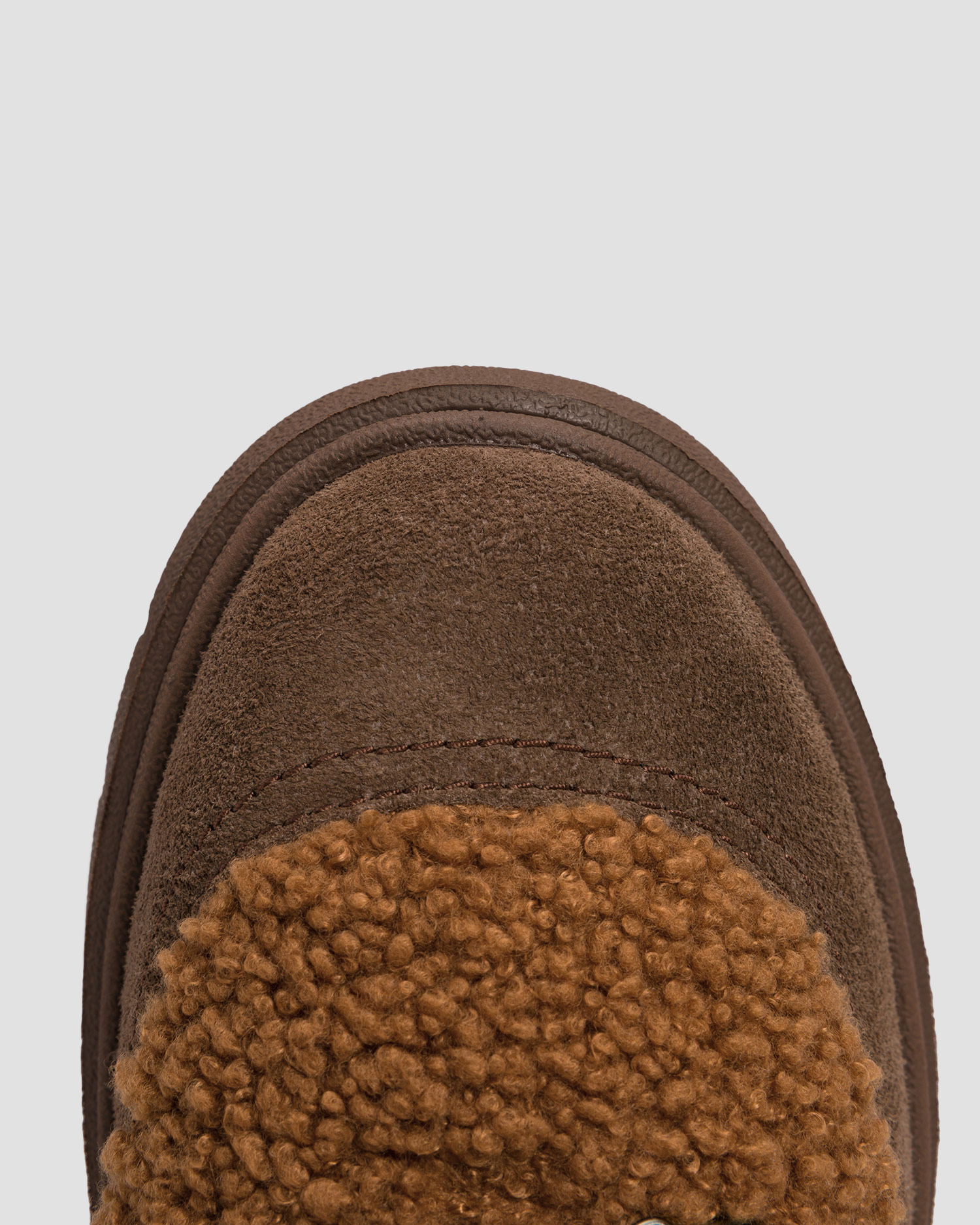Dámské zimní boty Moon Boot Combat Boot Fleece v hnědé barvě