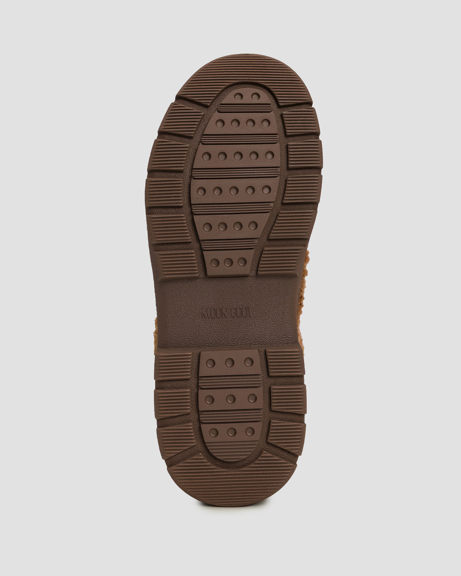 Dámské zimní boty Moon Boot Combat Boot Fleece v hnědé barvě