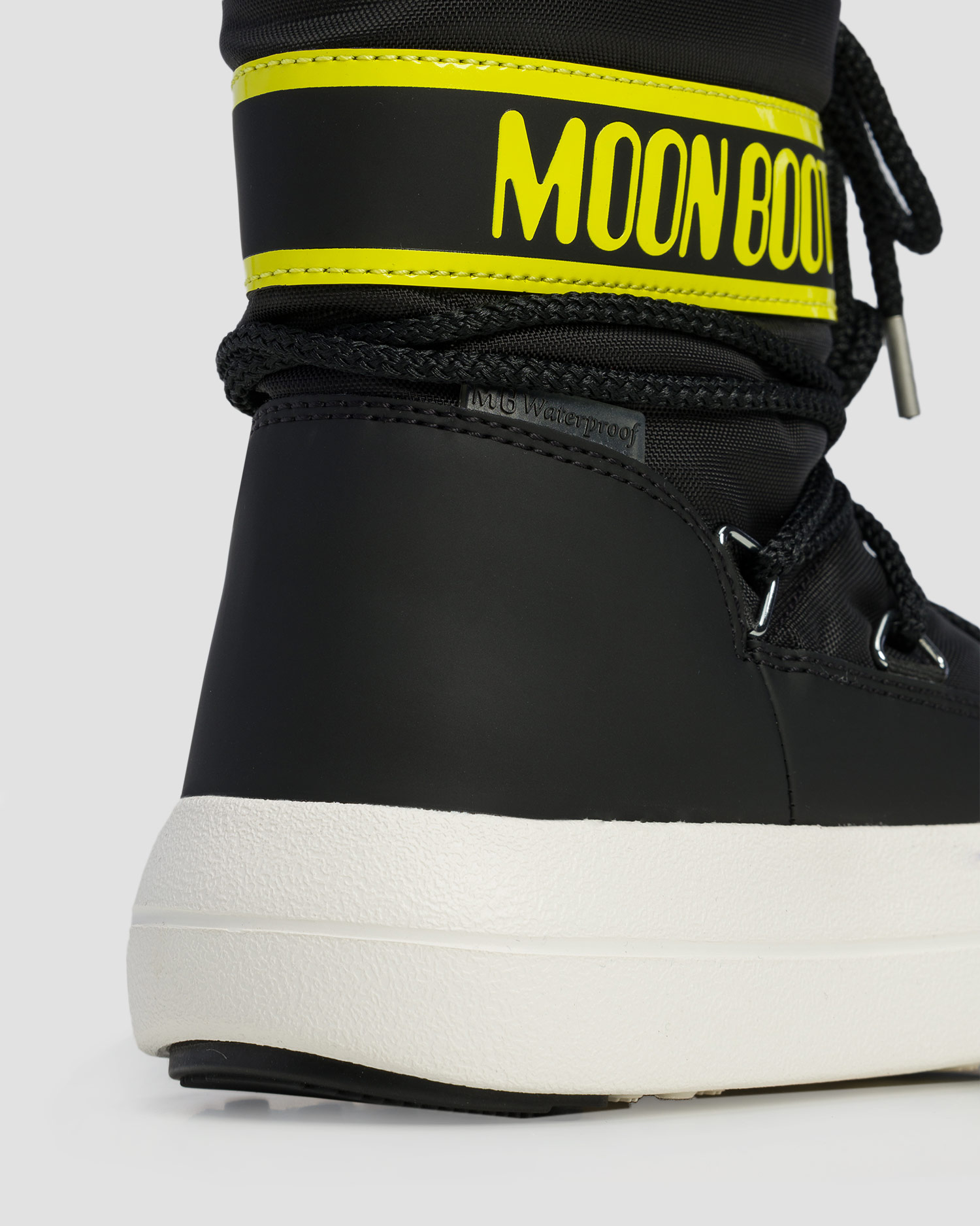 Czarne buty zimowe dziecięce Moon Boot Jr Park Boot