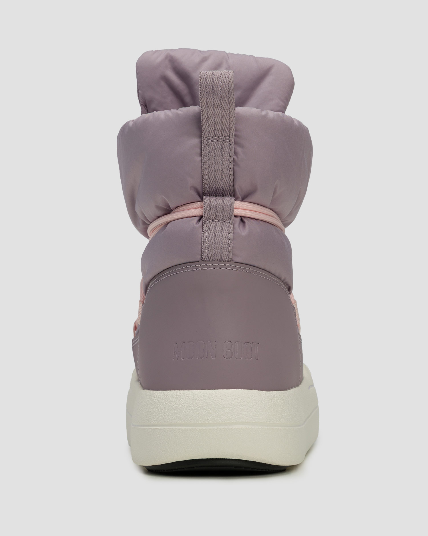 Dětské světle fialové sněhule Moon Boot JR Park Lace Mid