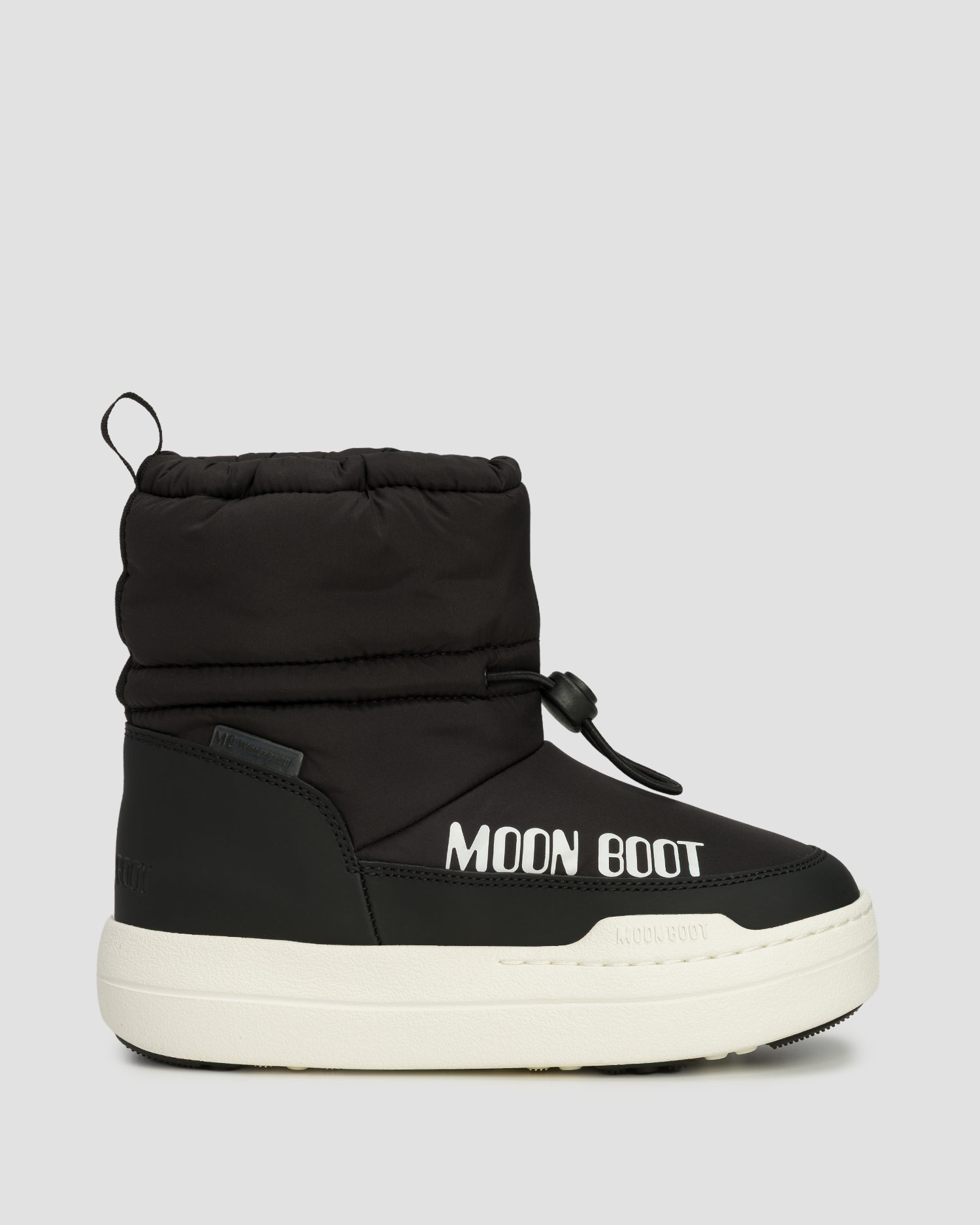 Černé dětské sněhule Moon Boot JR Park Tube Mid WP
