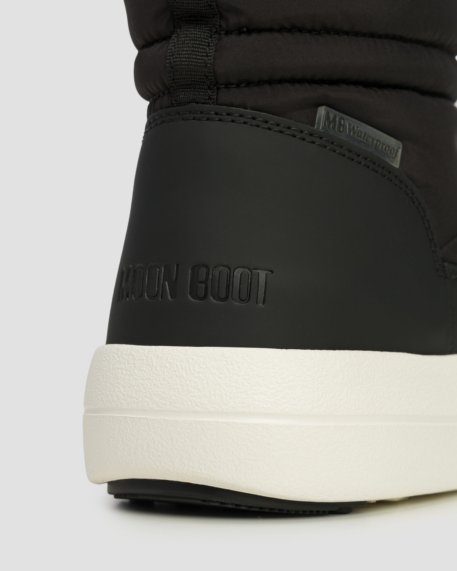 Černé dětské sněhule Moon Boot JR Park Tube Mid WP