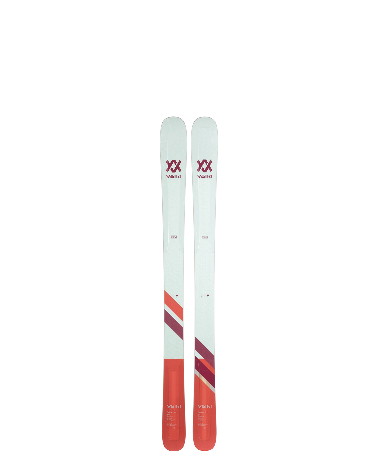 Skis Volkl SECRET 102 without bindings 