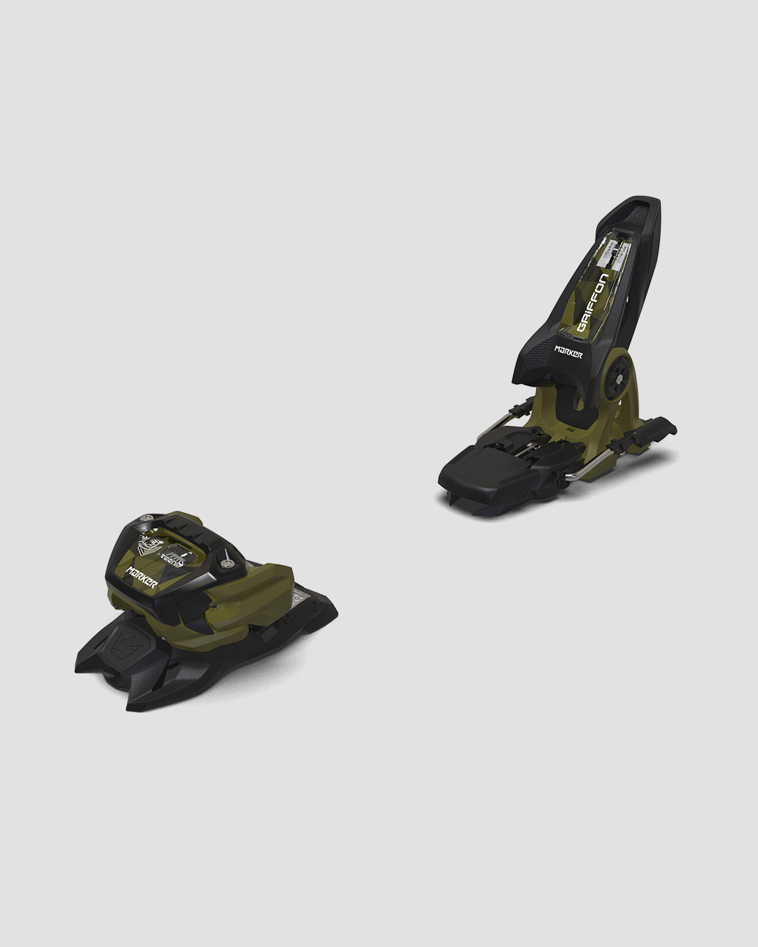 Fixations Marker Griffon 13 90mm, Couleur: Zielony,Czarny